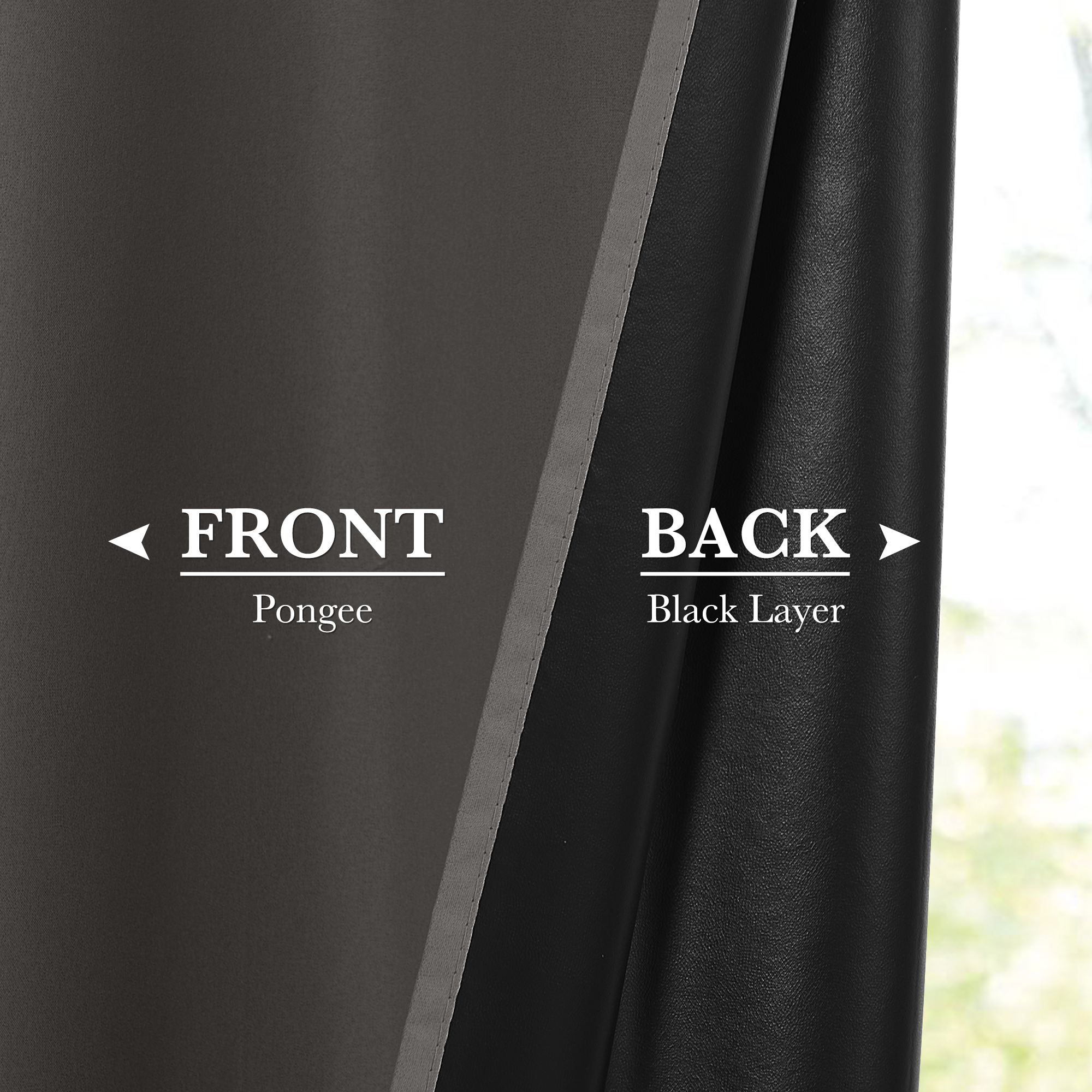 Custom Double Rod Blackout Door Curtain | OEKO-TEX®