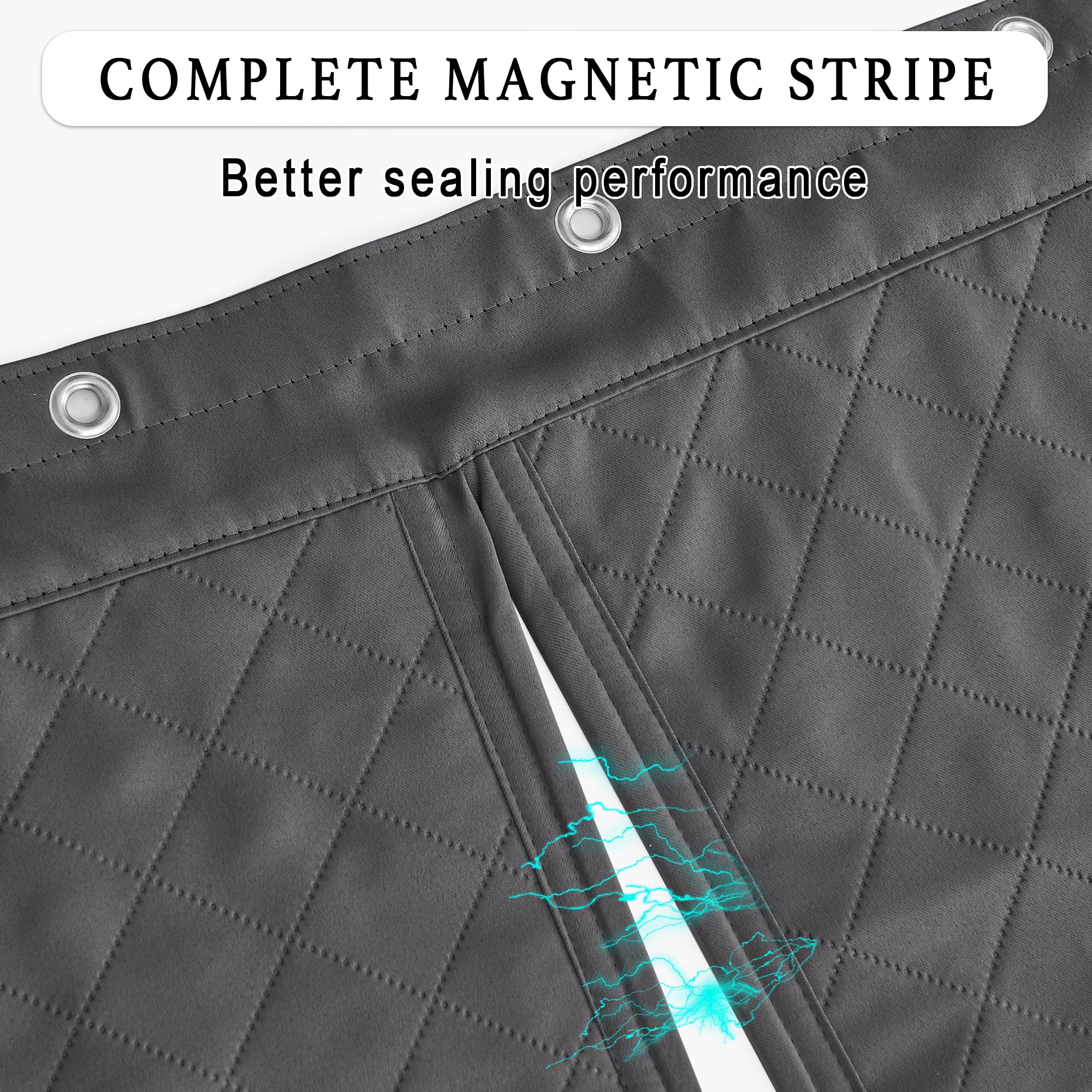 Custom Soundproof Thermal Insulated Door Curtain | OEKO-TEX®