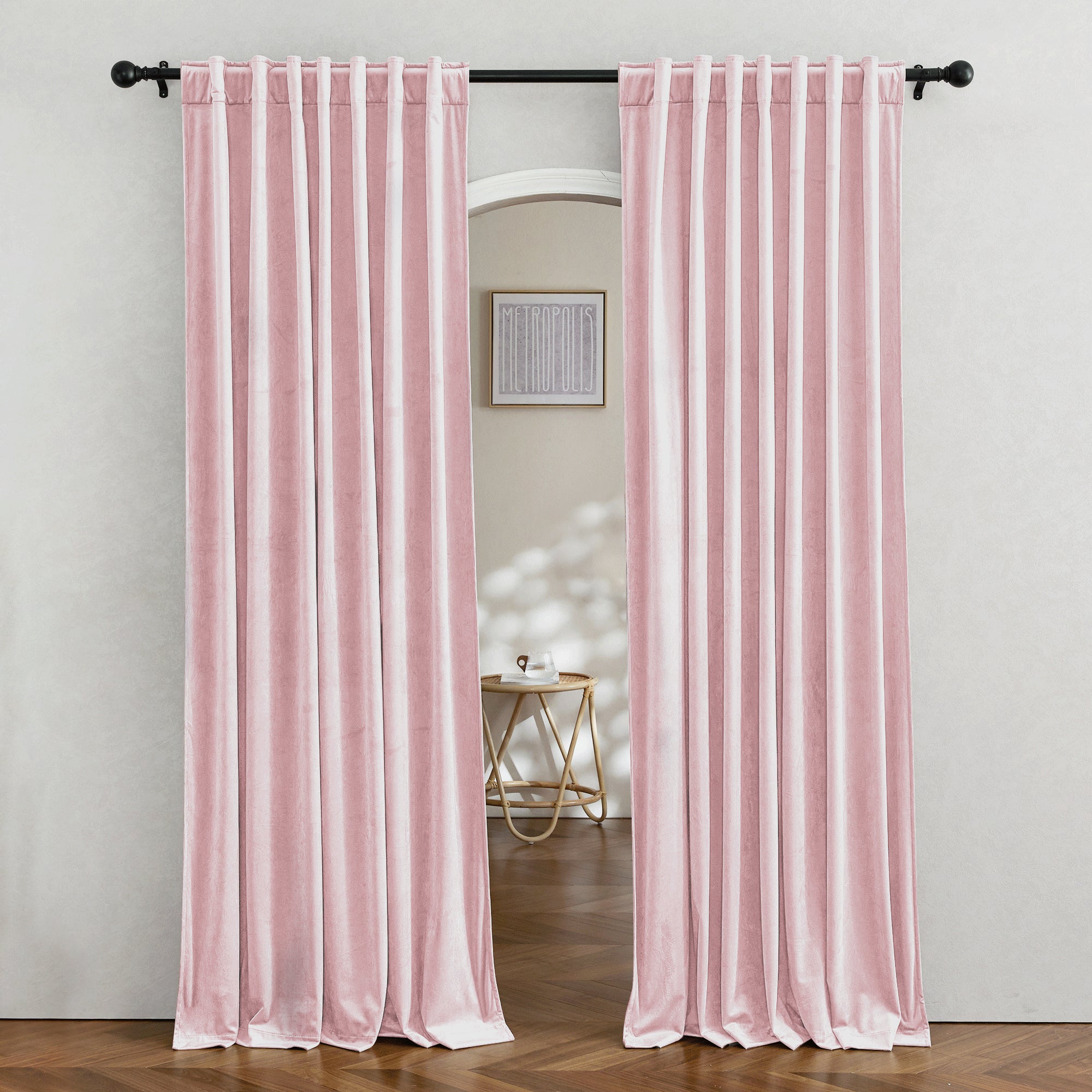 Custom 3-Layer Blackout Velvet Soundproof Drape | OEKO-TEX®