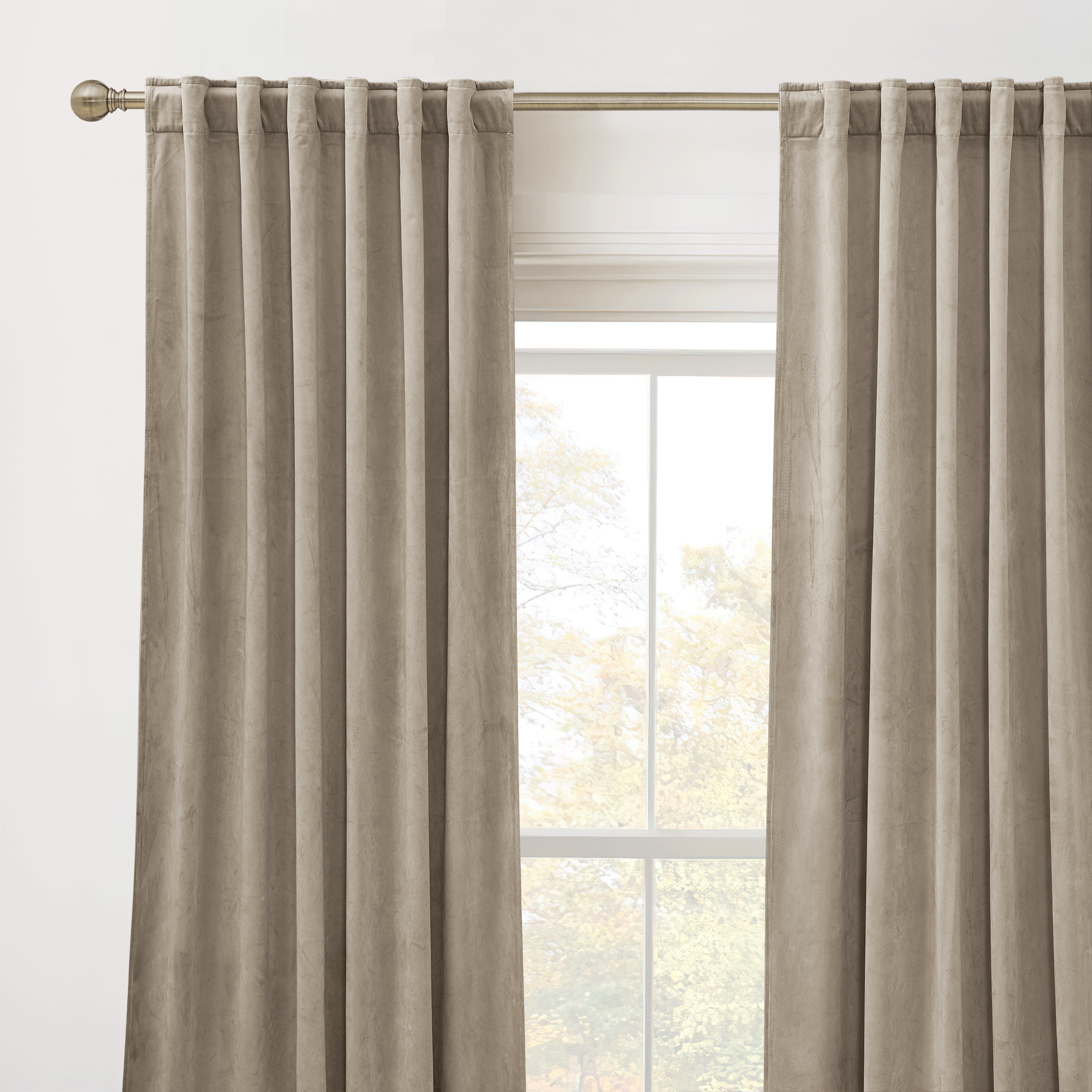 Custom 3-Layer Blackout Velvet Soundproof Drape | OEKO-TEX®