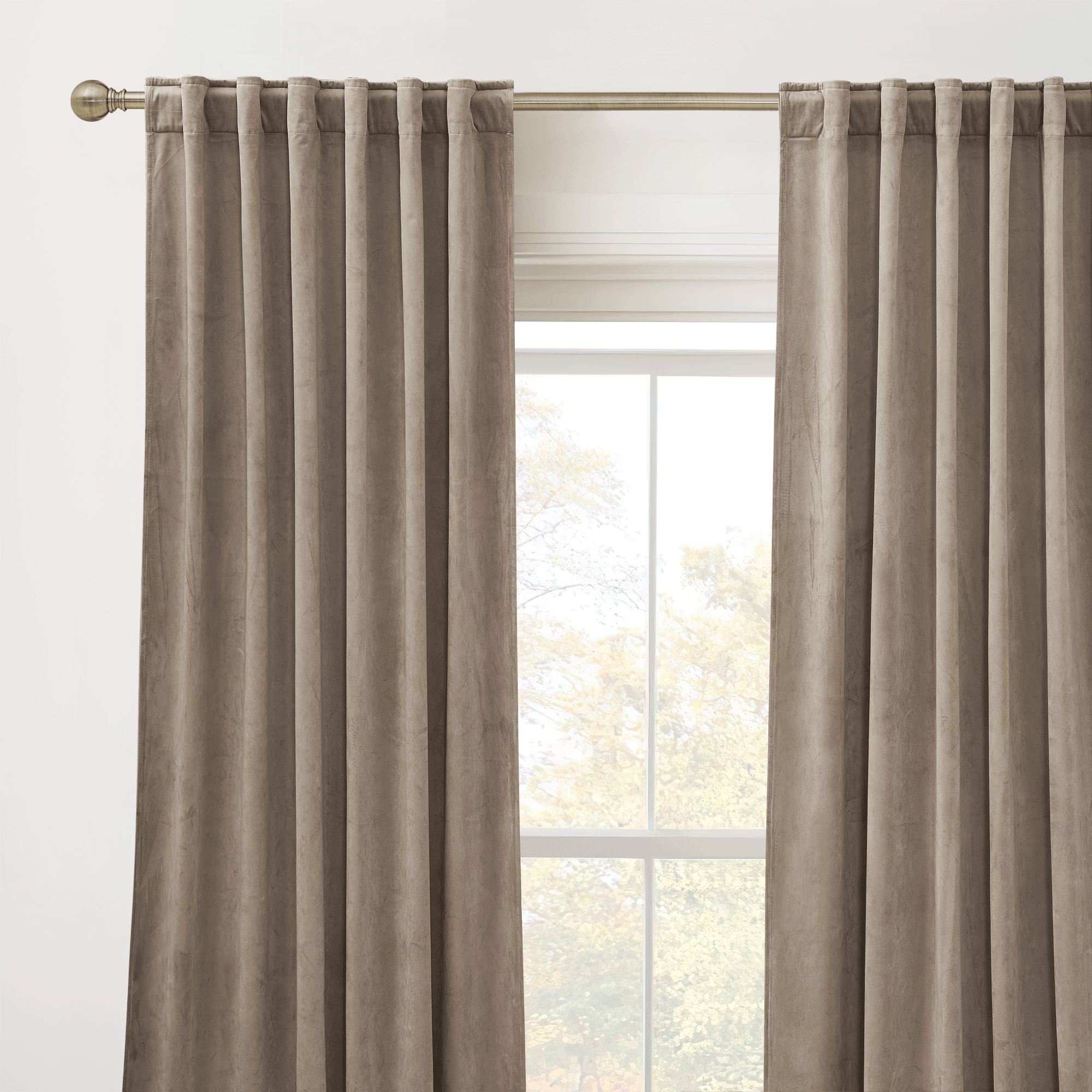 Custom 3-Layer Blackout Velvet Soundproof Drape | OEKO-TEX®