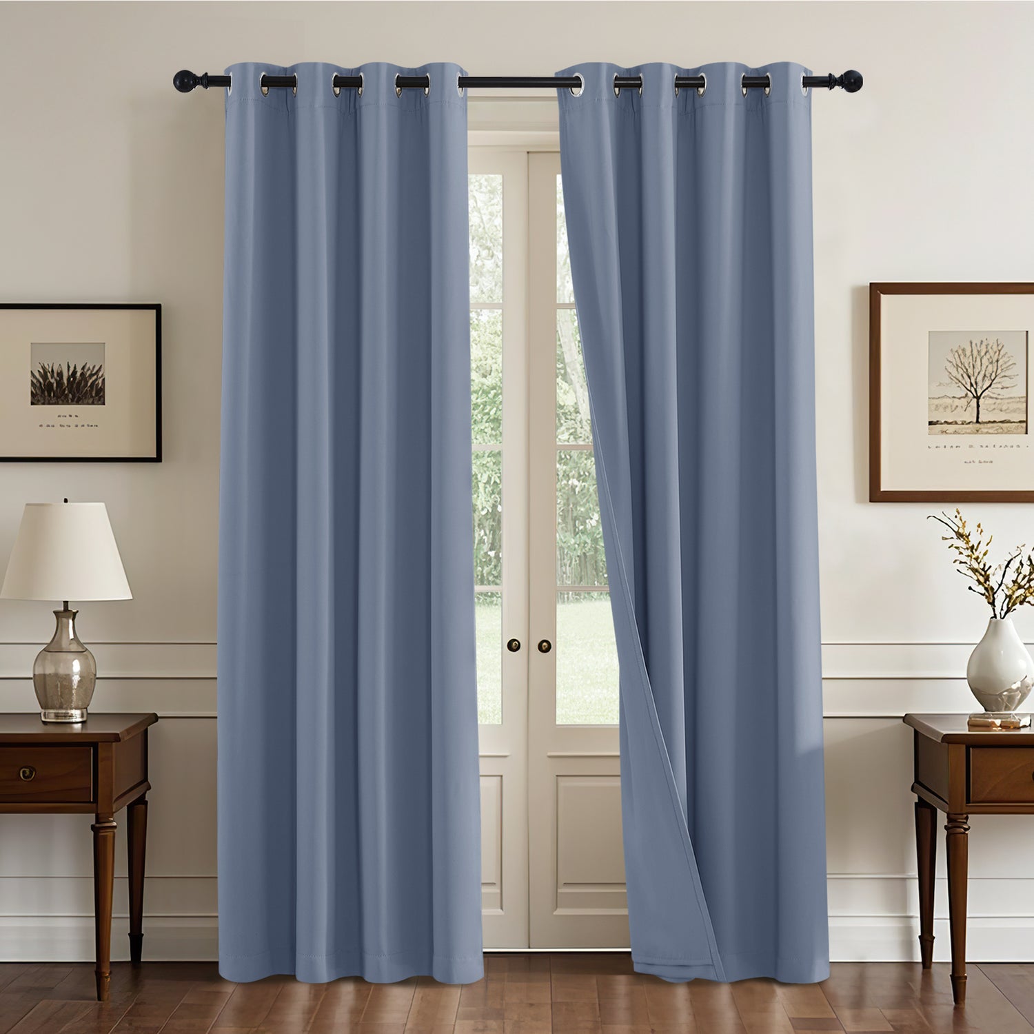 Custom 3-Layer Soundproof Blackout Curtain | OEKO-TEX®