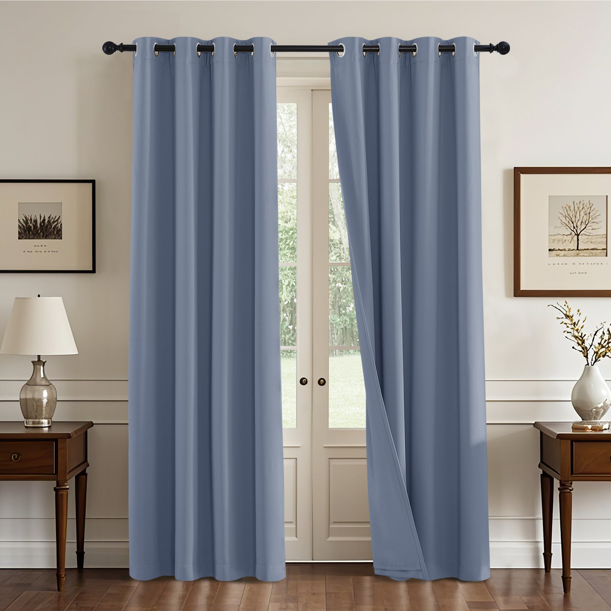 Custom 3-Layer Soundproof Blackout Curtain | OEKO-TEX®
