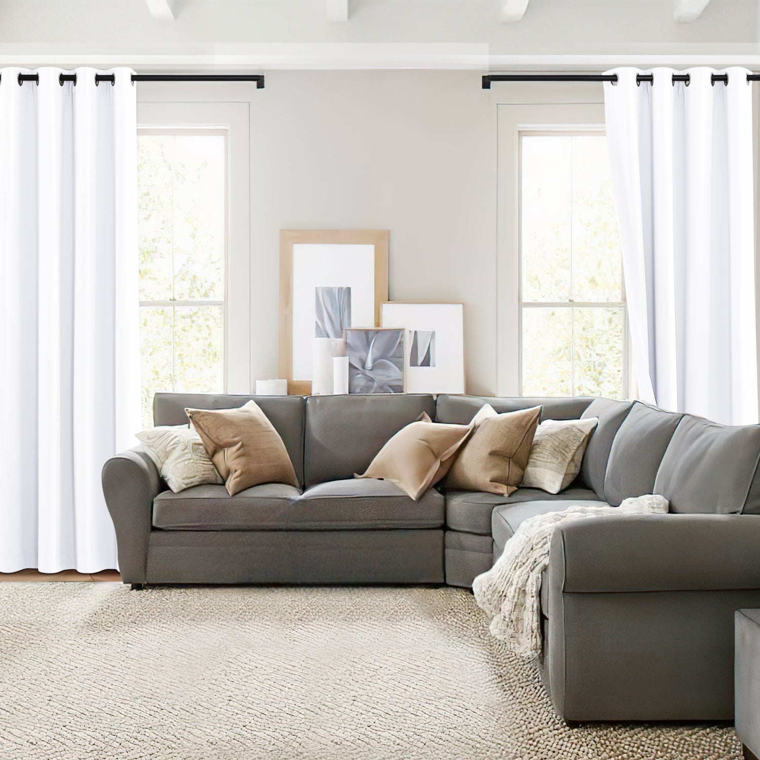 Custom 3-Layer Soundproof Blackout Curtain | OEKO-TEX®