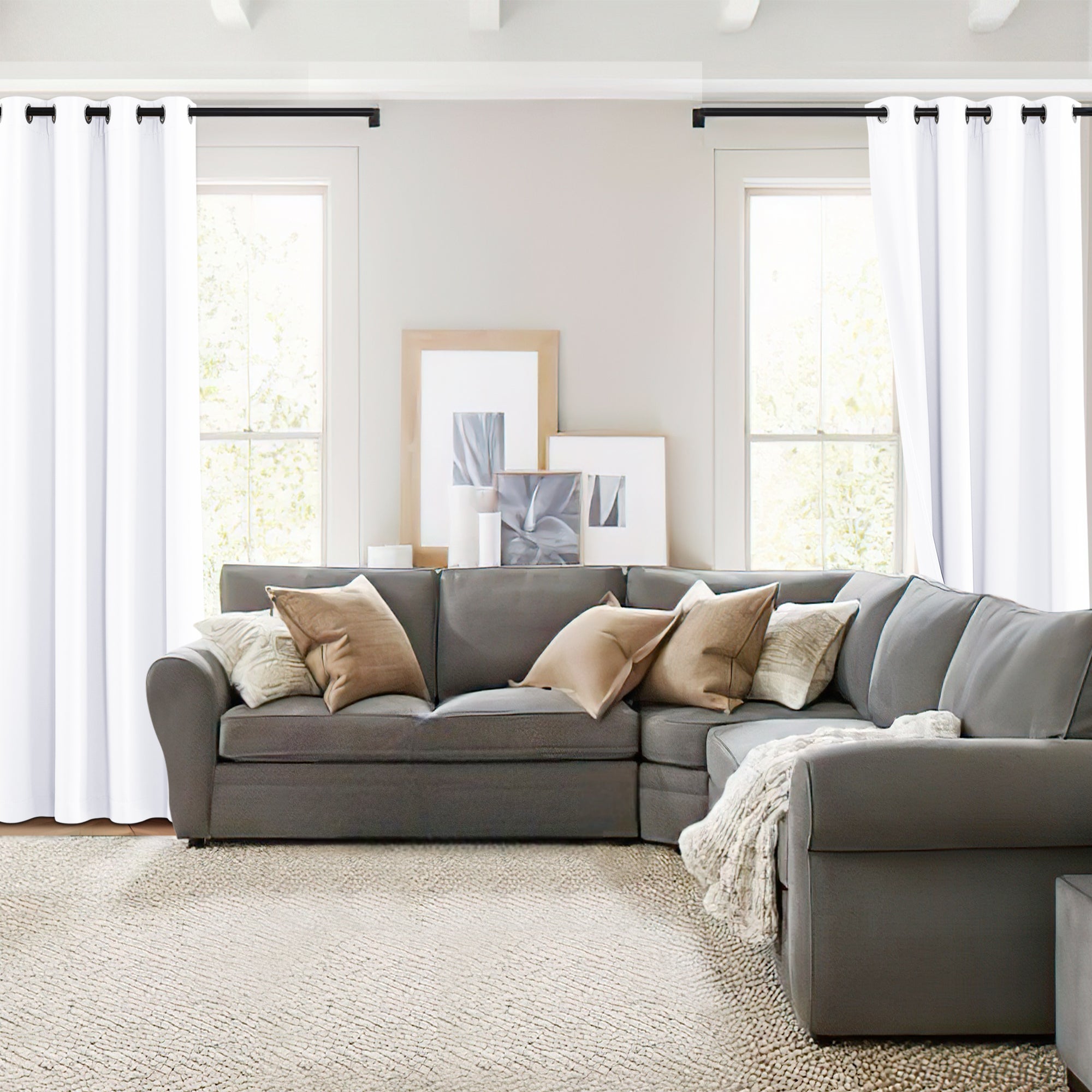 Custom 3-Layer Soundproof Blackout Curtain | OEKO-TEX®