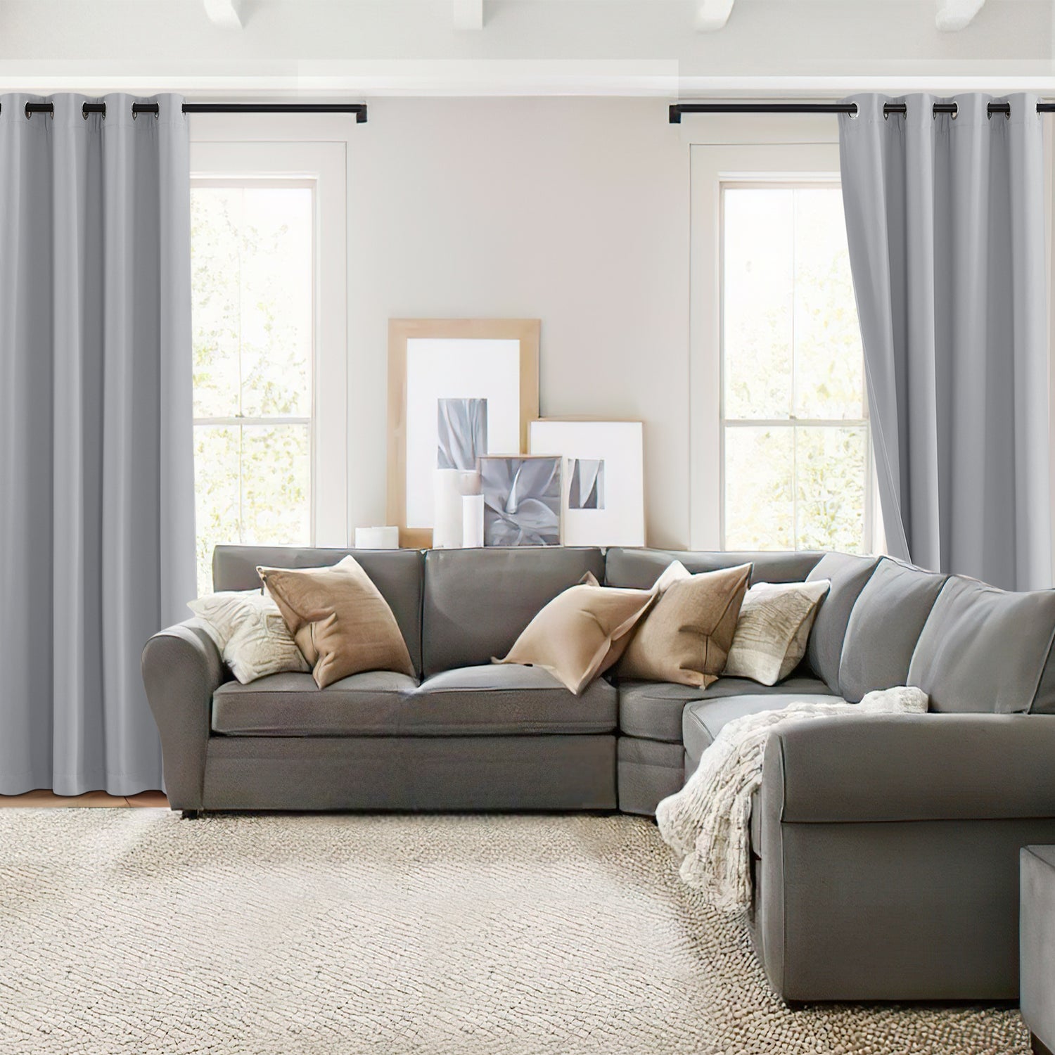 Custom 3-Layer Soundproof Blackout Curtain | OEKO-TEX®