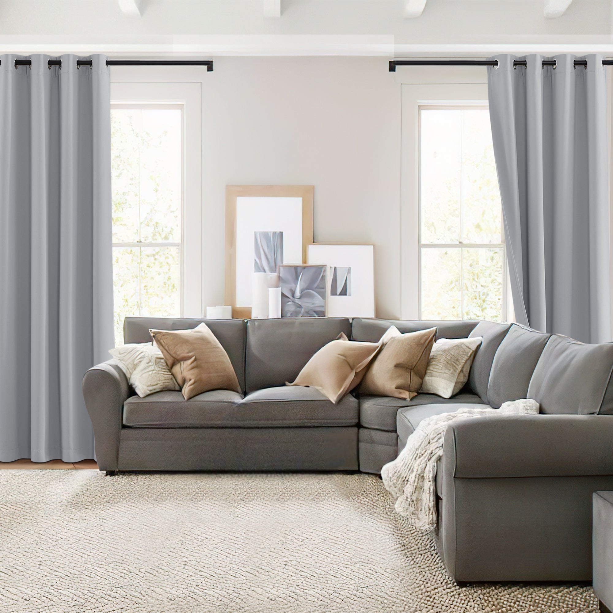 Custom 3-Layer Soundproof Blackout Curtain | OEKO-TEX®