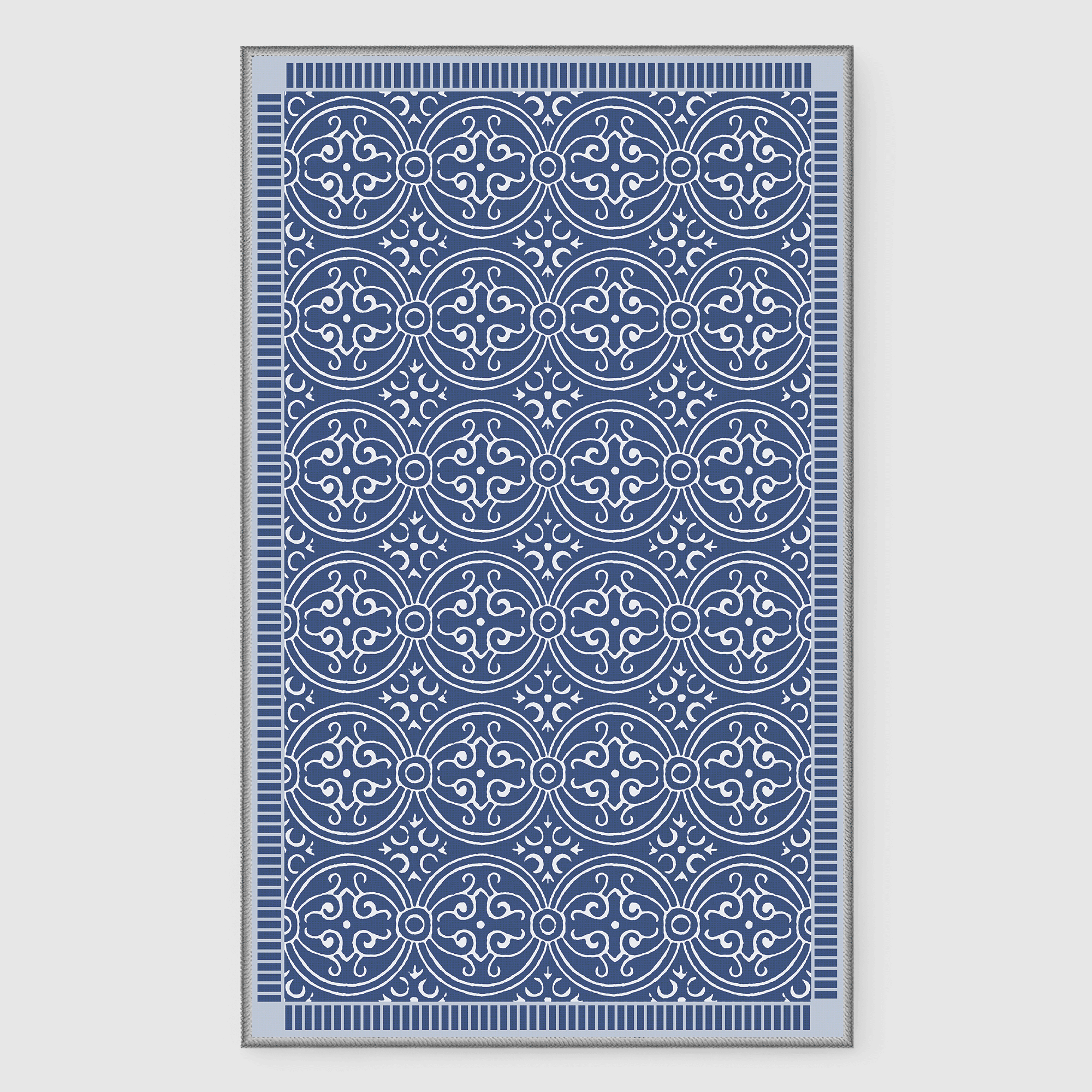 Custom Modern Chenille Washable Non Slip Area Rug