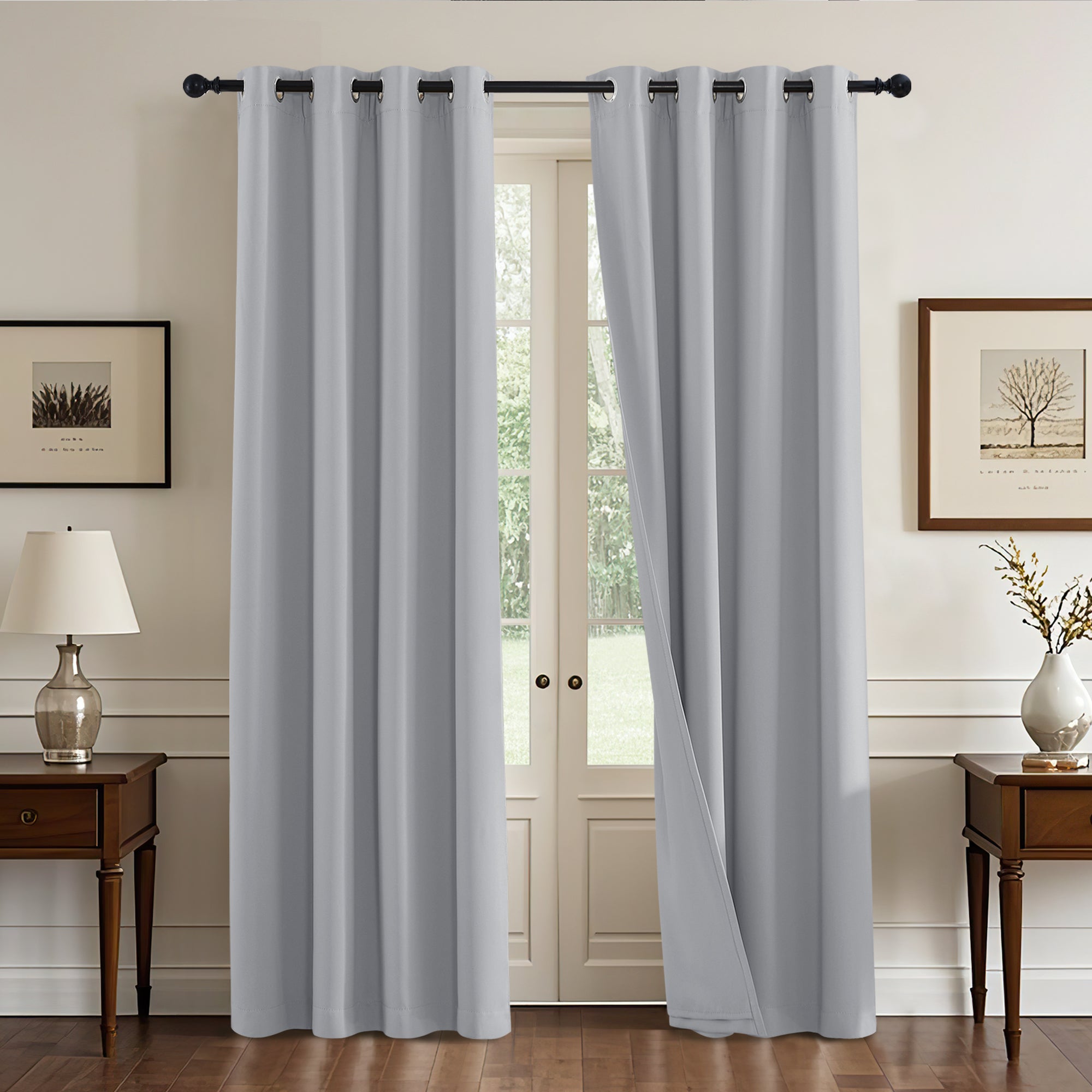 Custom 3-Layer Soundproof Blackout Curtain | OEKO-TEX®