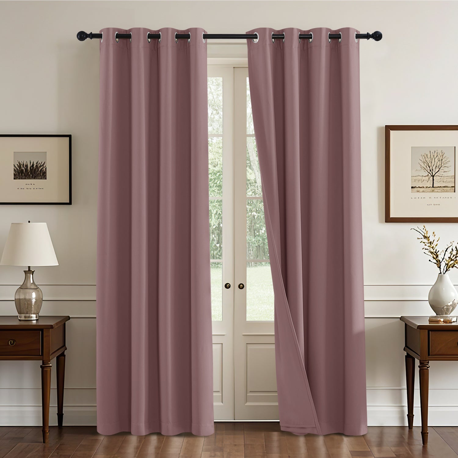Custom 3-Layer Soundproof Blackout Curtain | OEKO-TEX®