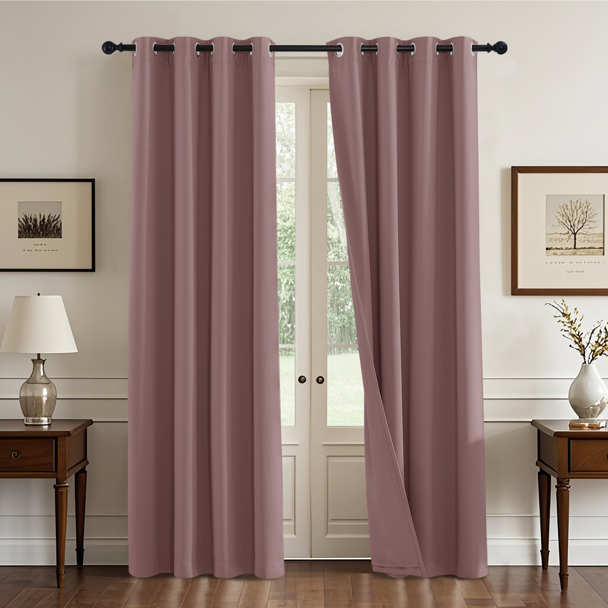 Custom 3-Layer Soundproof Blackout Curtain | OEKO-TEX®