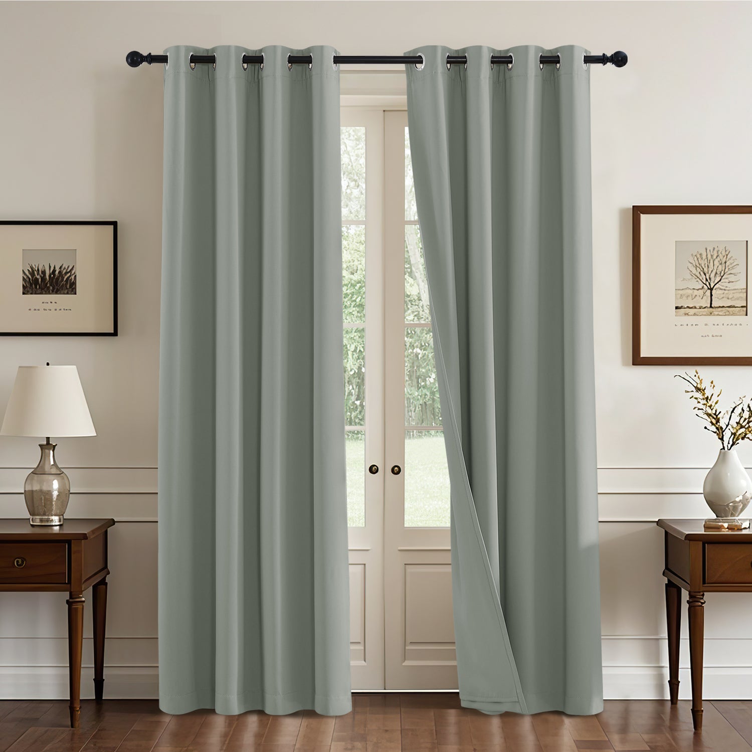 Custom 3-Layer Soundproof Blackout Curtain | OEKO-TEX®