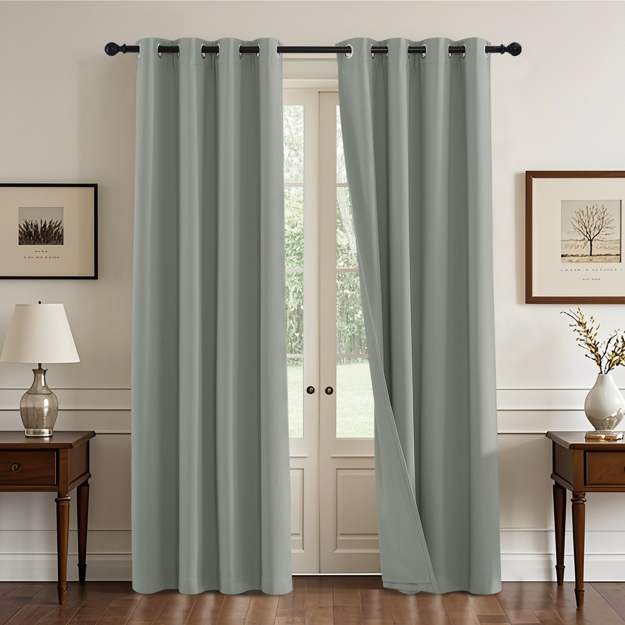 Custom 3-Layer Soundproof Blackout Curtain | OEKO-TEX®