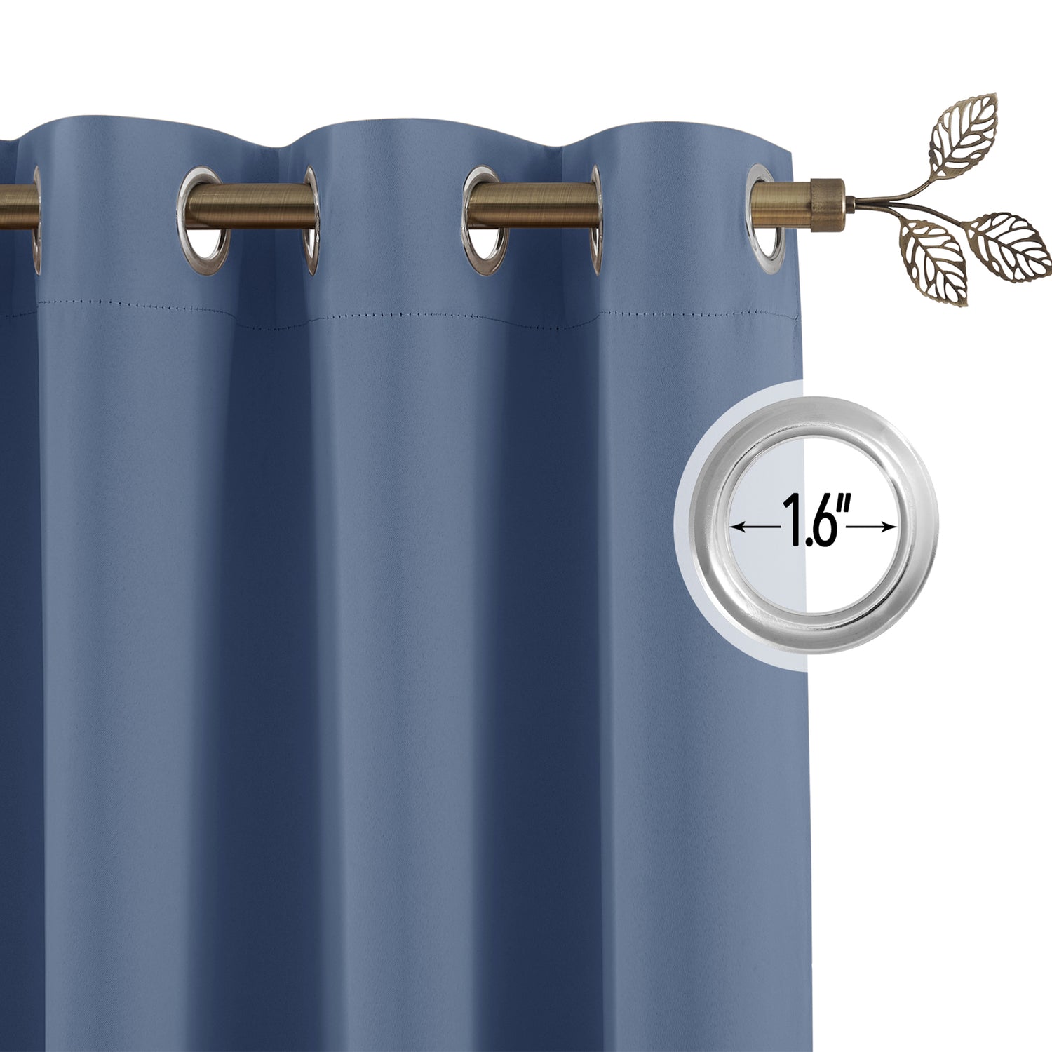 Custom 3-Layer Soundproof Blackout Curtain | OEKO-TEX®