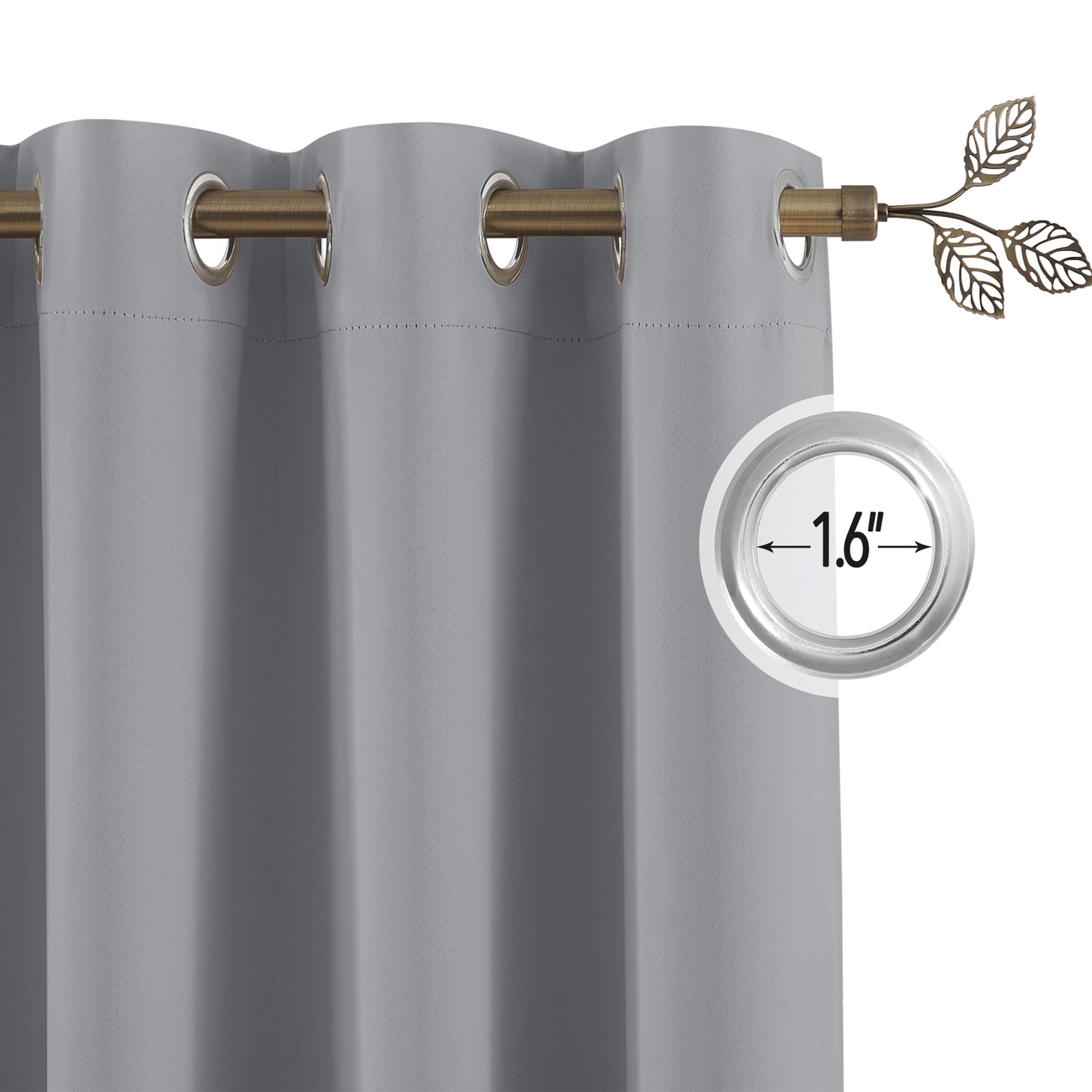 Custom 3-Layer Soundproof Blackout Curtain | OEKO-TEX®