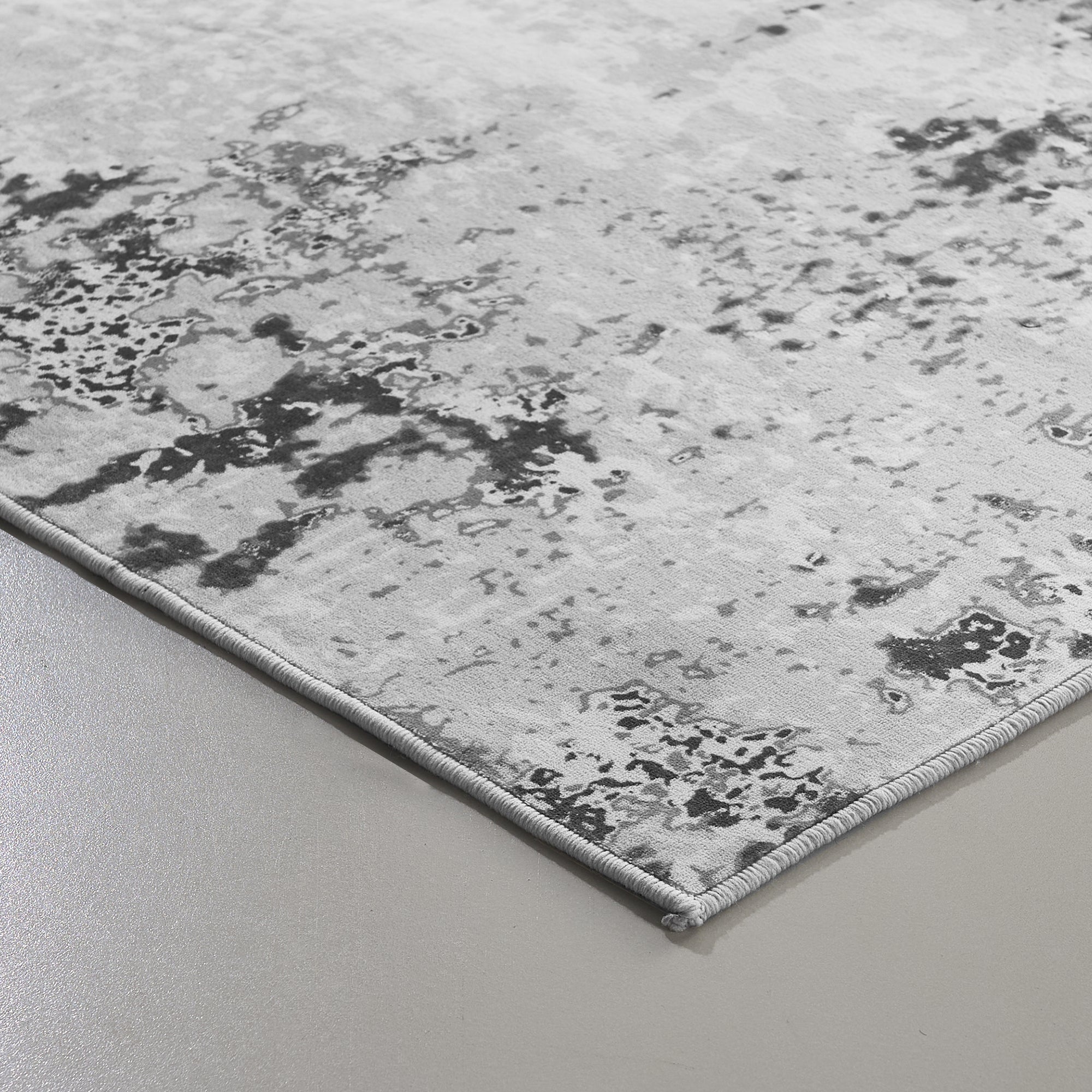 RYB HOME Modern Wool Faux Washable Custom Area Rug