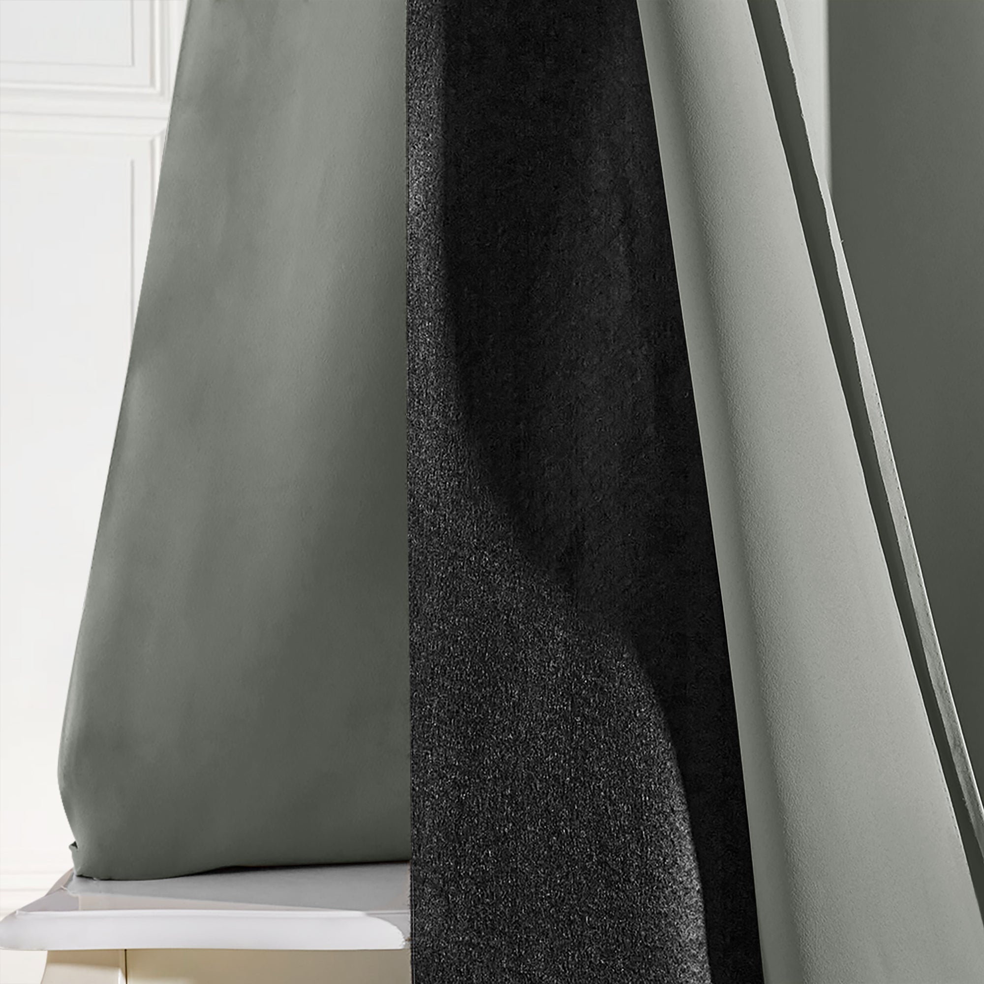 Custom 3-Layer Soundproof Blackout Curtain | OEKO-TEX®