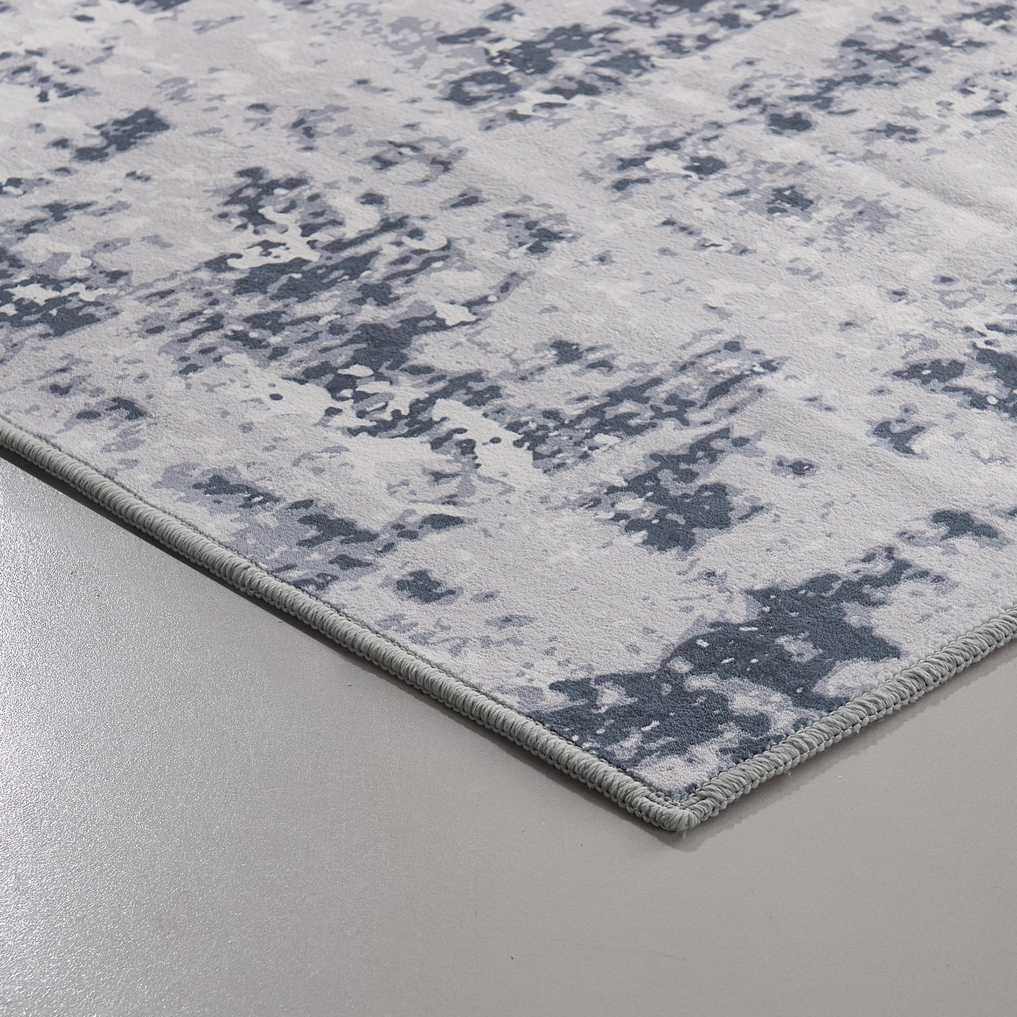 RYB HOME Modern Wool Faux Washable Custom Area Rug