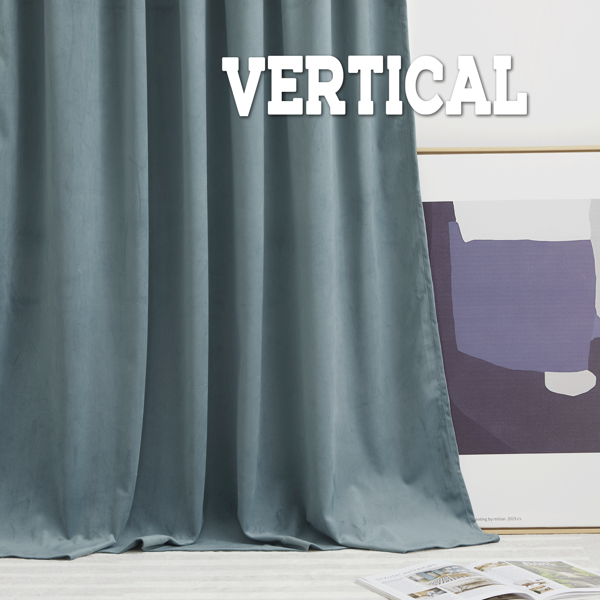 Custom 3-Layer Blackout Velvet Soundproof Drape | OEKO-TEX®