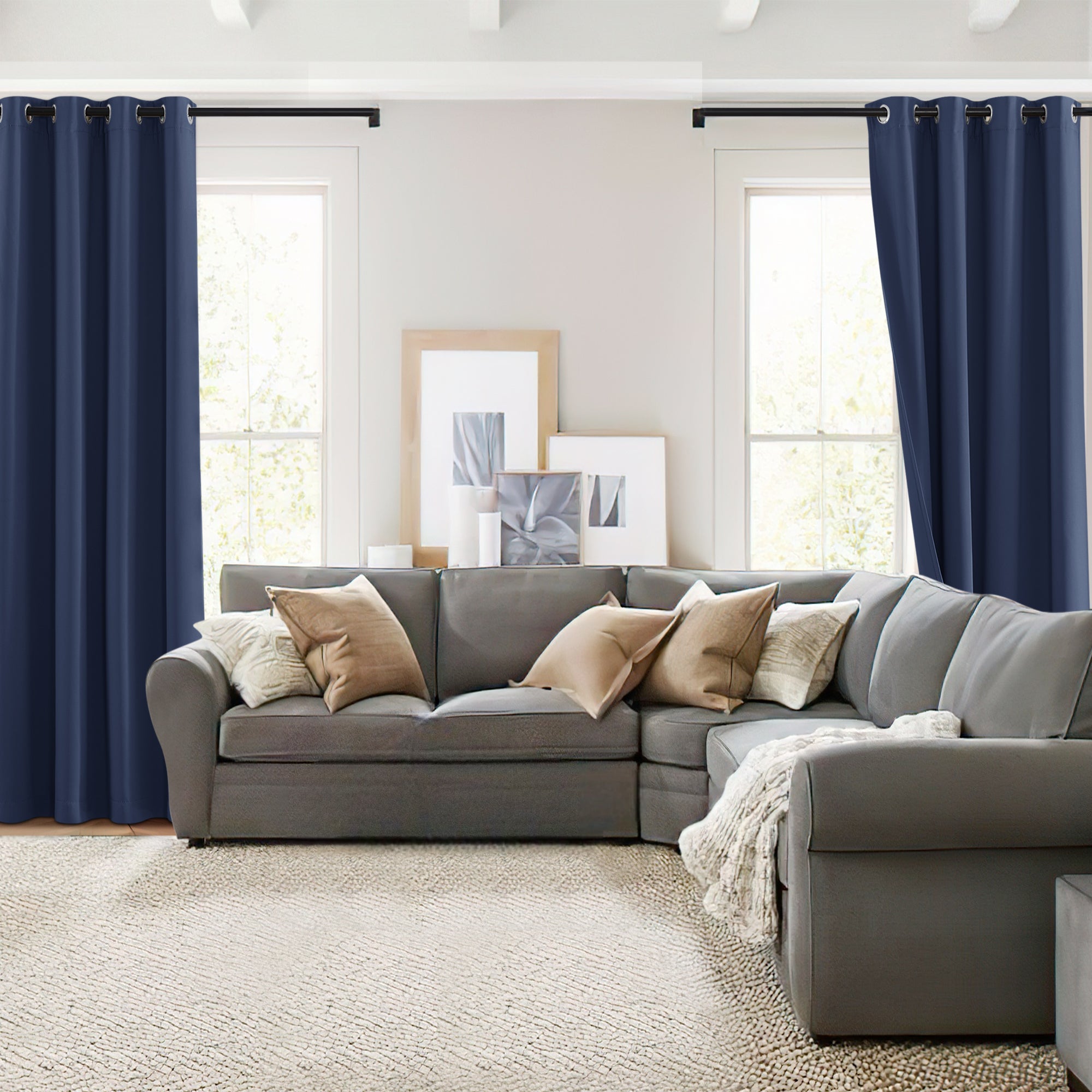 Custom 3-Layer Soundproof Blackout Curtain | OEKO-TEX®