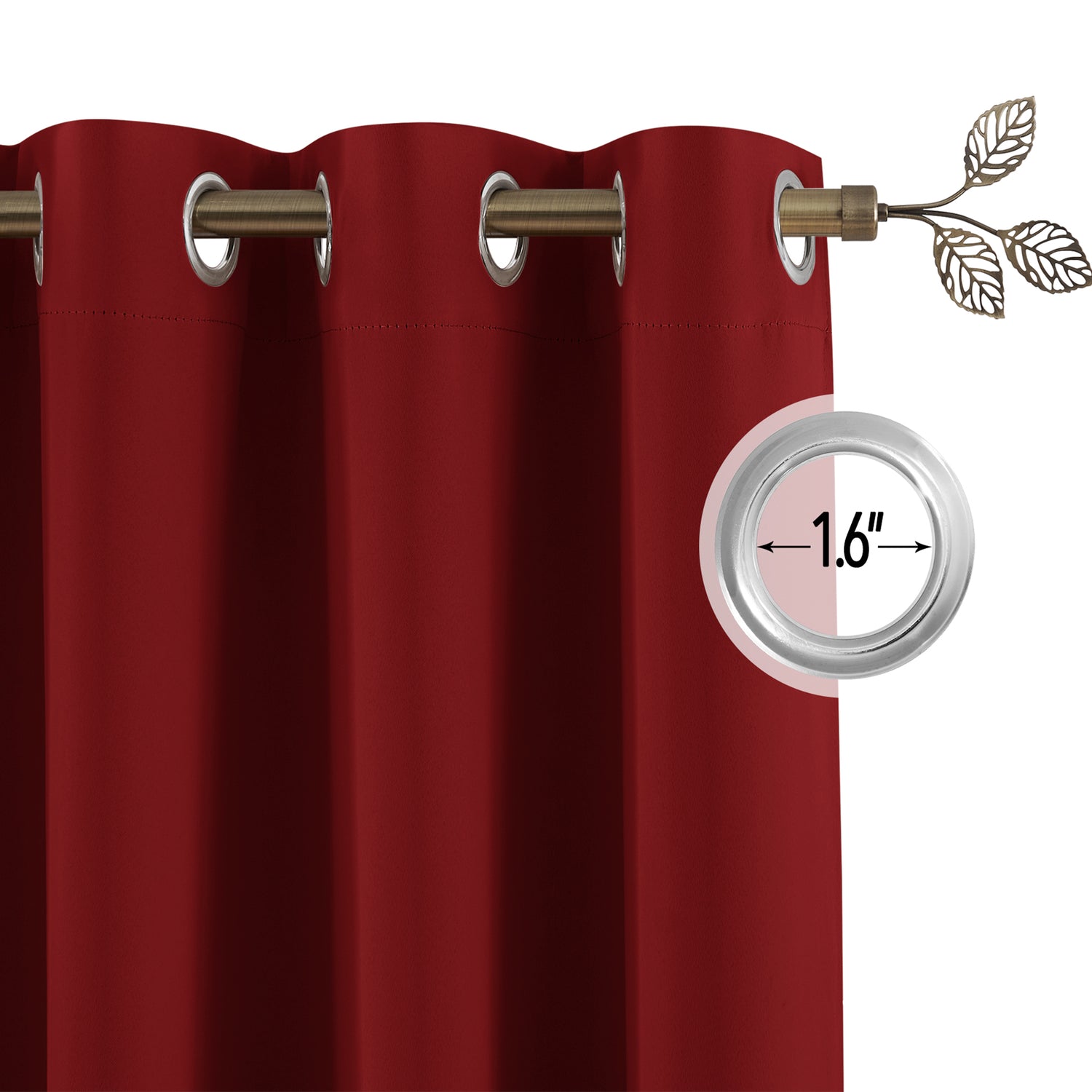 Custom 3-Layer Soundproof Blackout Curtain | OEKO-TEX®
