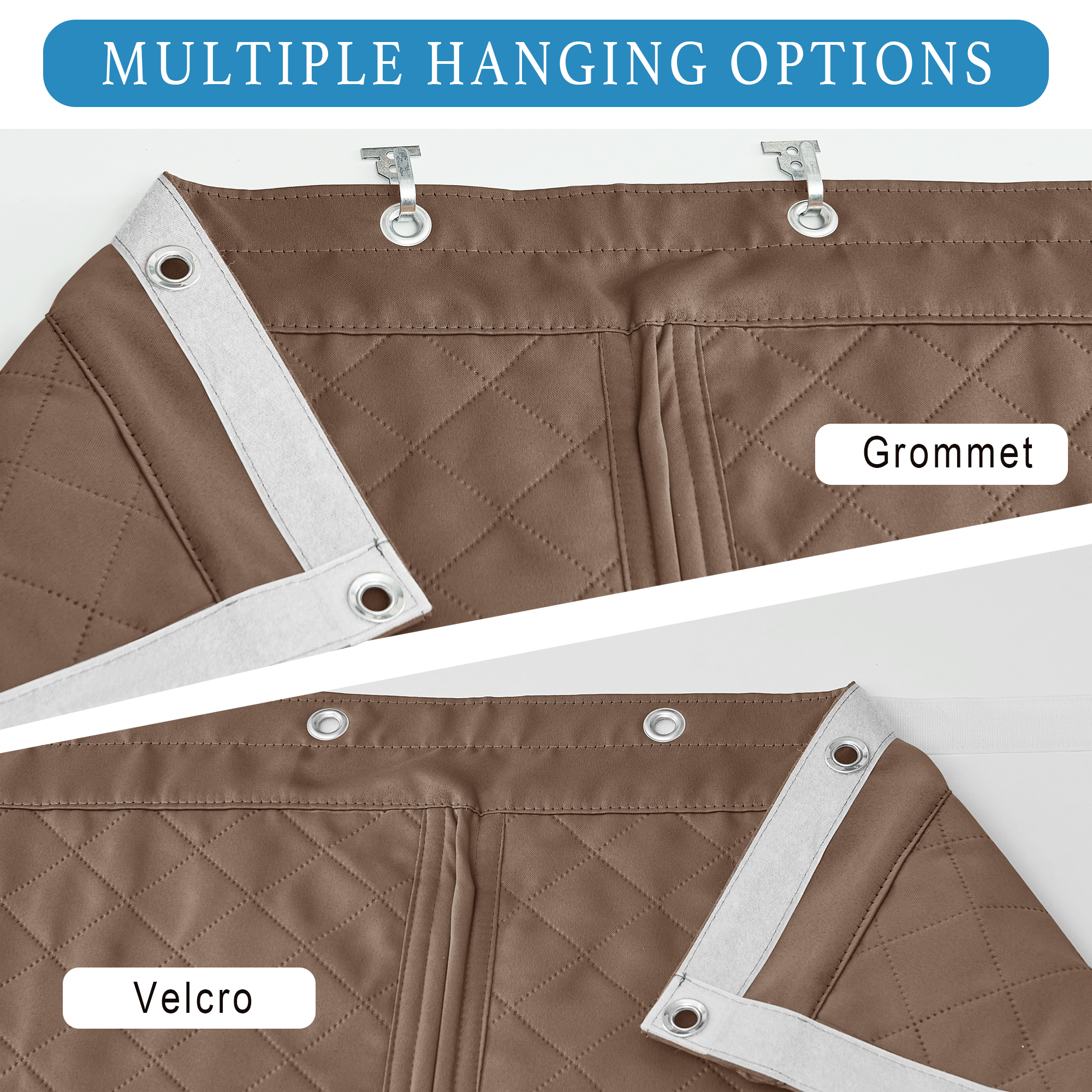 Custom Soundproof Thermal Insulated Door Curtain | OEKO-TEX®