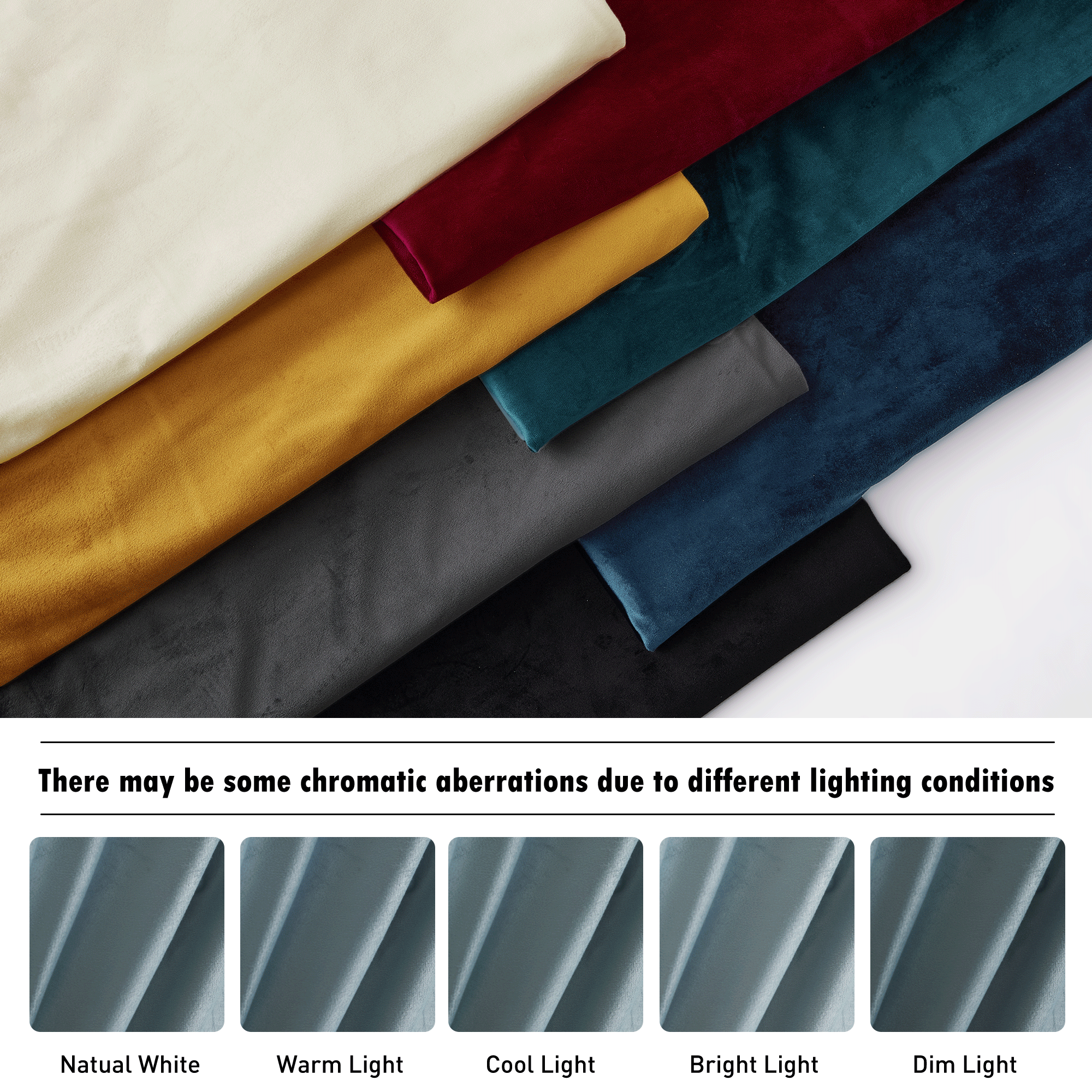 Custom 3-Layer Blackout Velvet Soundproof Drape | OEKO-TEX®