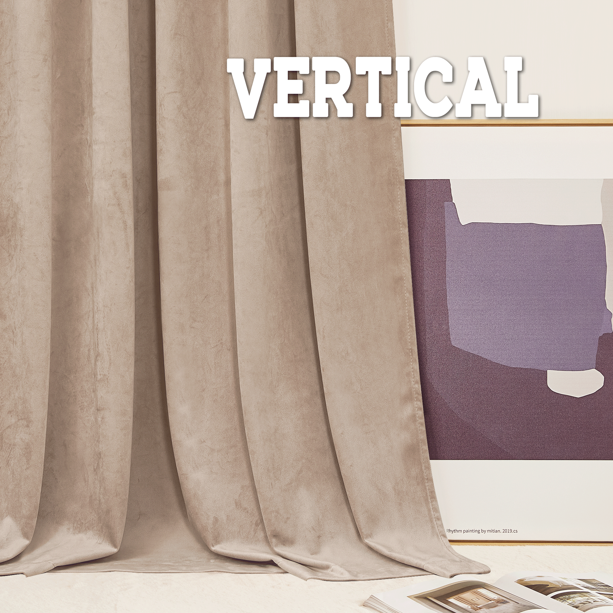 Custom 3-Layer Blackout Velvet Soundproof Drape | OEKO-TEX®