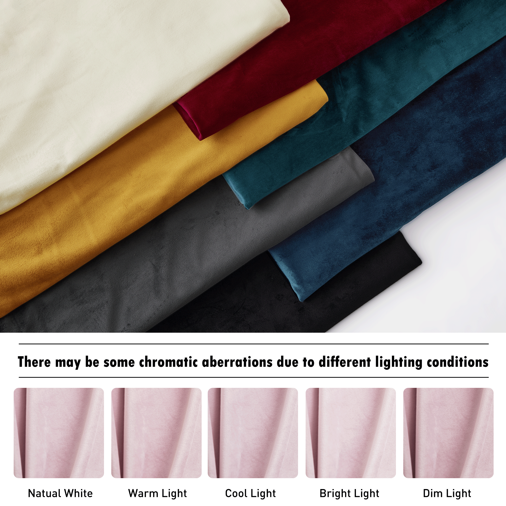 Custom 3-Layer Blackout Velvet Soundproof Drape | OEKO-TEX®