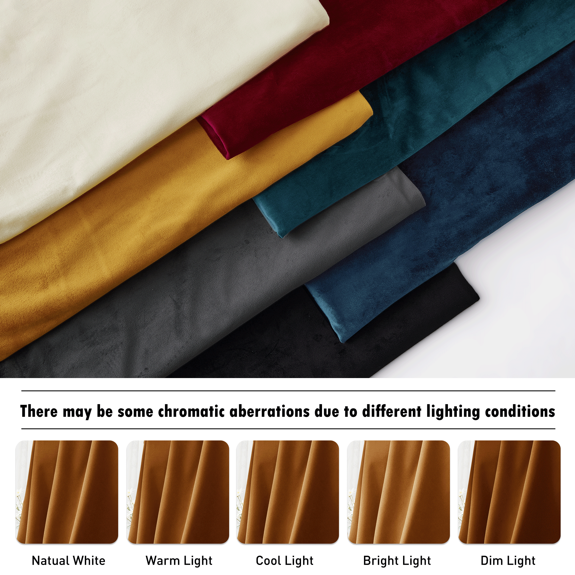 Custom 3-Layer Blackout Velvet Soundproof Drape | OEKO-TEX®