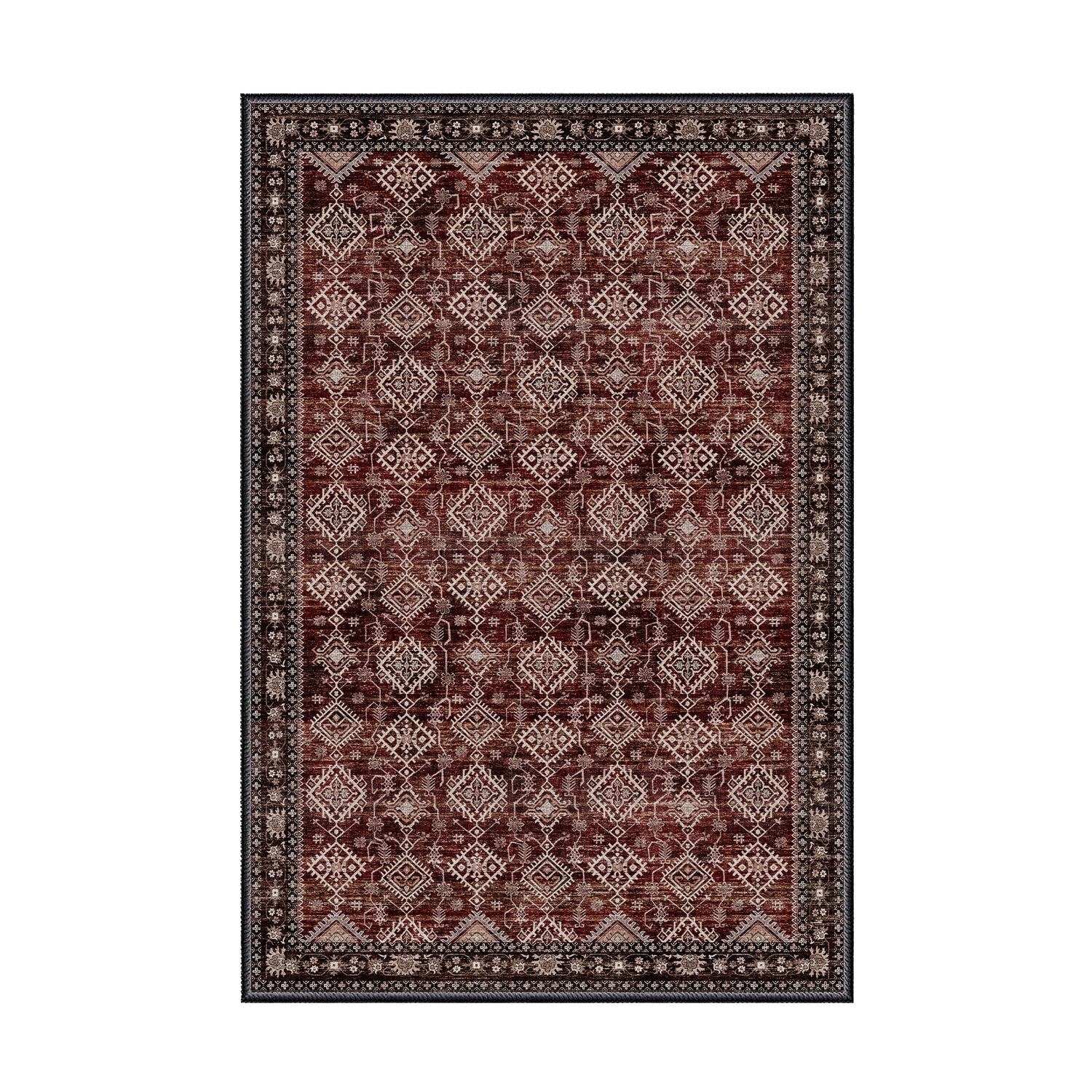 Custom Kilim Wool Faux Non Slip Soft Area Rug
