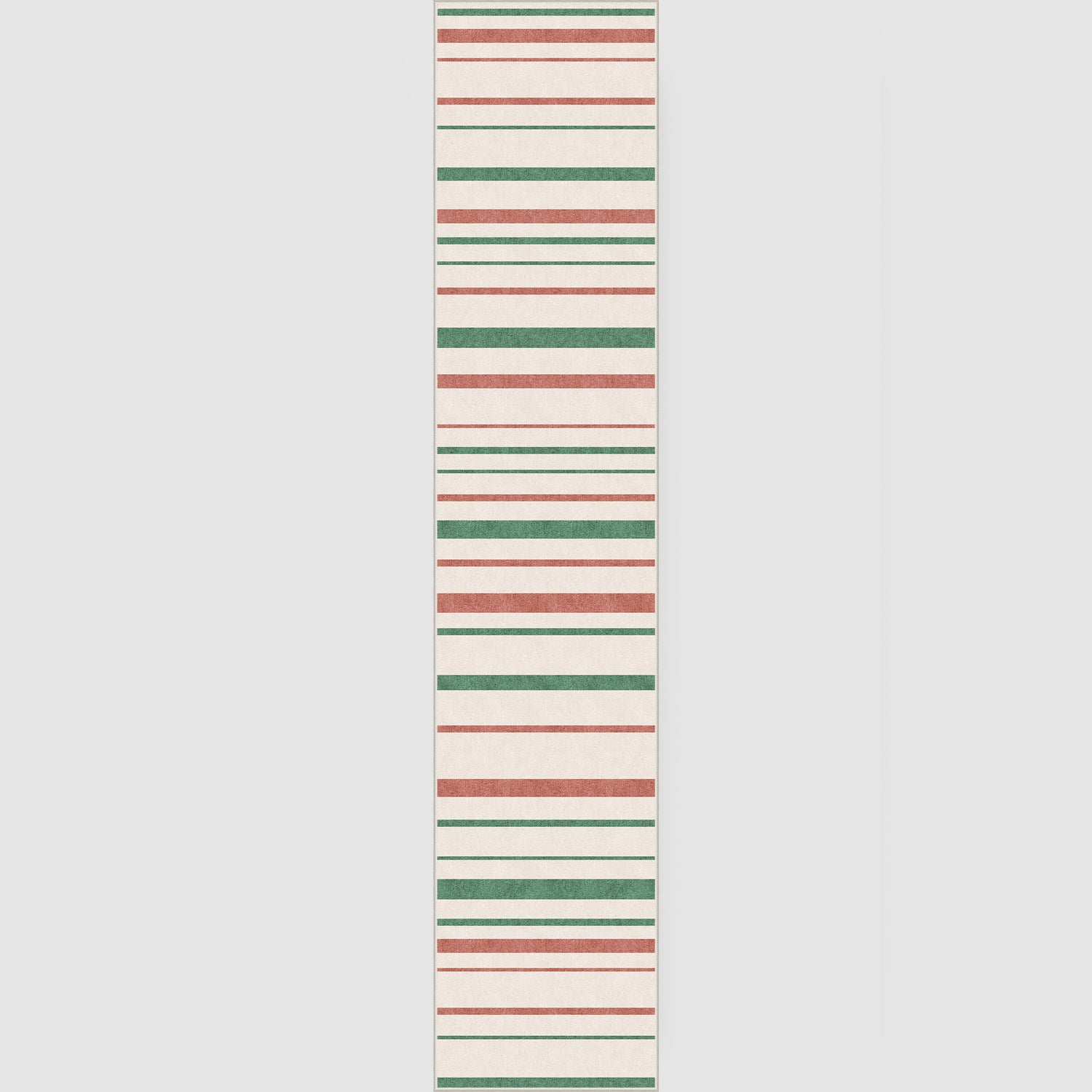 Custom Christmas Striation Soft Non Slip Washable Area Rug | GCC