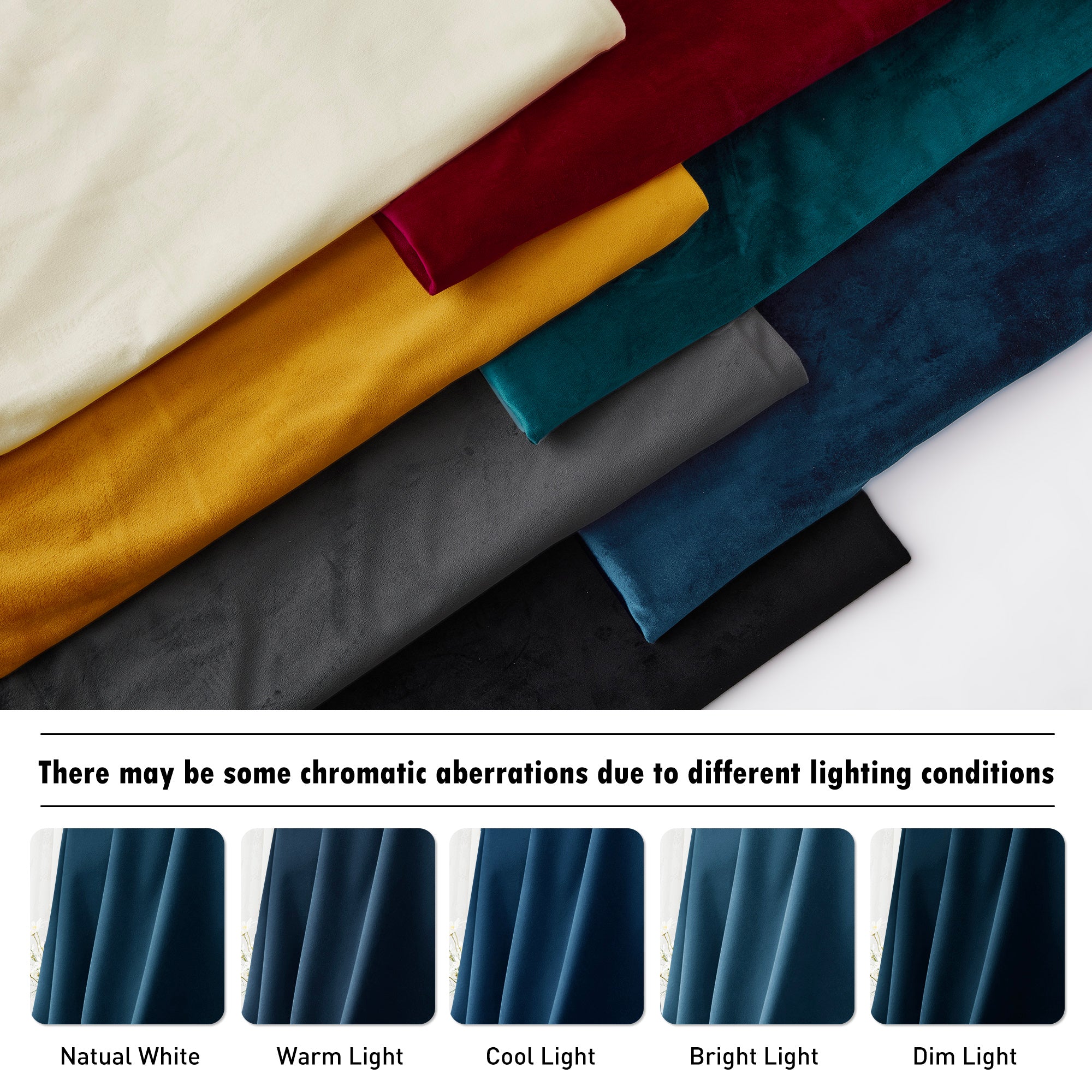 Custom 3-Layer Blackout Velvet Soundproof Drape | OEKO-TEX®