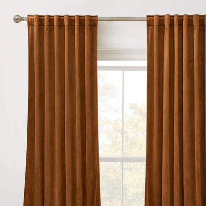 Custom 3-Layer Blackout Velvet Soundproof Drape | OEKO-TEX®