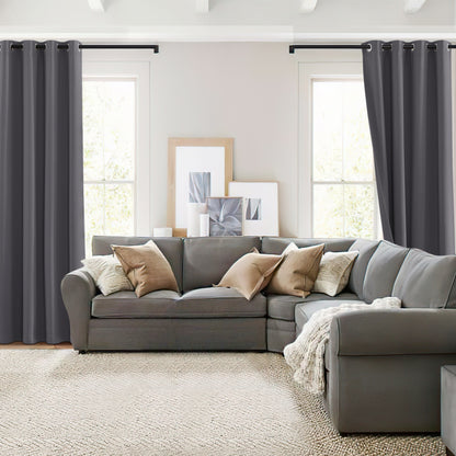Custom 3-Layer Soundproof Blackout Curtain | OEKO-TEX®