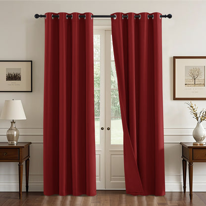 Custom 3-Layer Soundproof Blackout Curtain | OEKO-TEX®