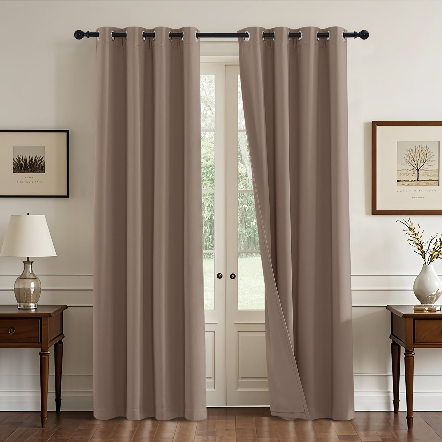 Custom 3-Layer Soundproof Blackout Curtain | OEKO-TEX®