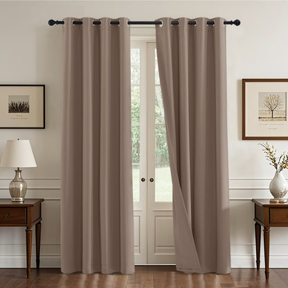 Custom 3-Layer Soundproof Blackout Curtain | OEKO-TEX®