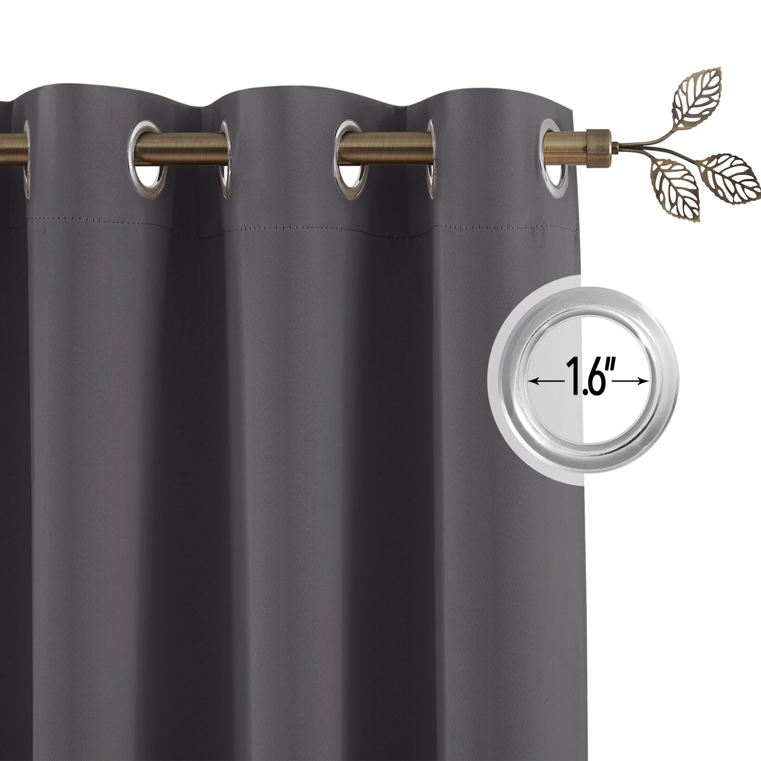 Custom 3-Layer Soundproof Blackout Curtain | OEKO-TEX®