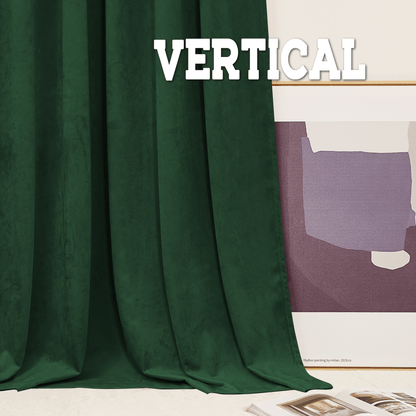Custom 3-Layer Blackout Velvet Soundproof Drape | OEKO-TEX®