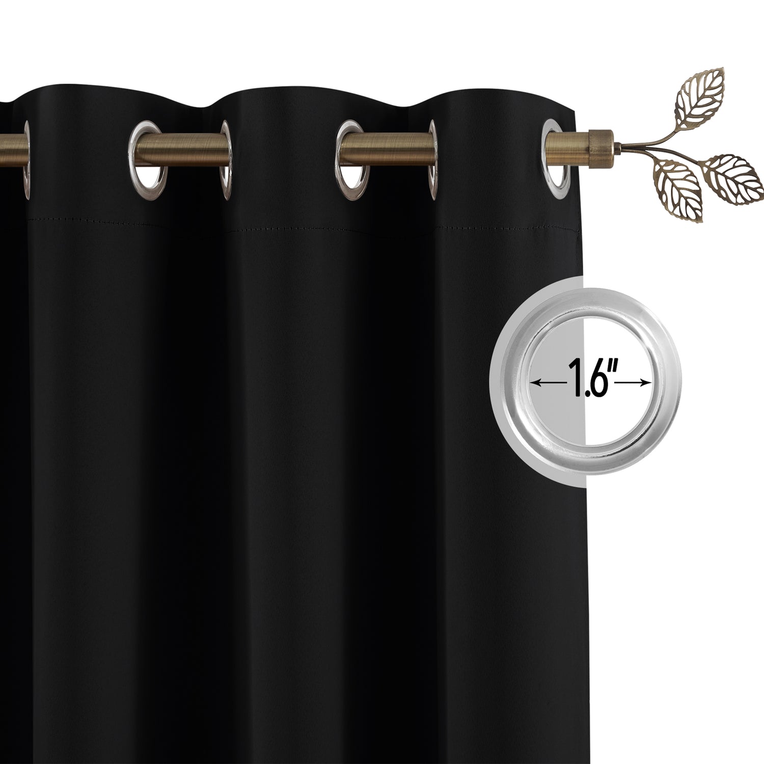 Custom 3-Layer Soundproof Blackout Curtain | OEKO-TEX®