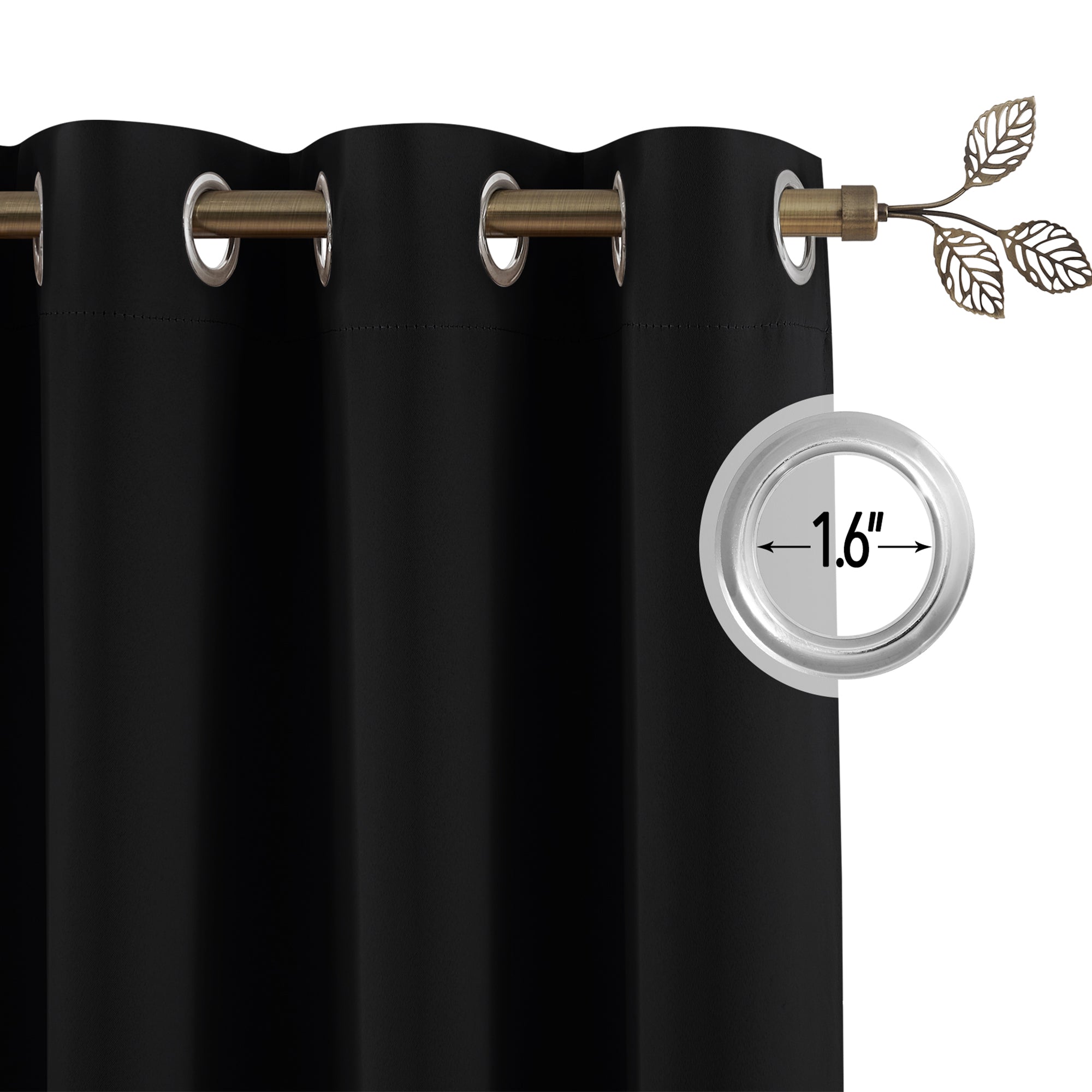 Custom 3-Layer Soundproof Blackout Curtain | OEKO-TEX®