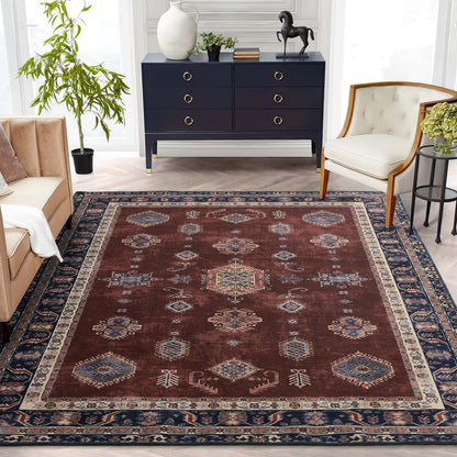 Custom Salam Non Slip Wool Faux Soft Area Rug