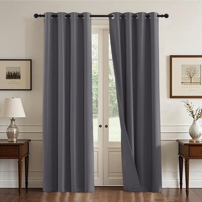 Custom 3-Layer Soundproof Blackout Curtain | OEKO-TEX®