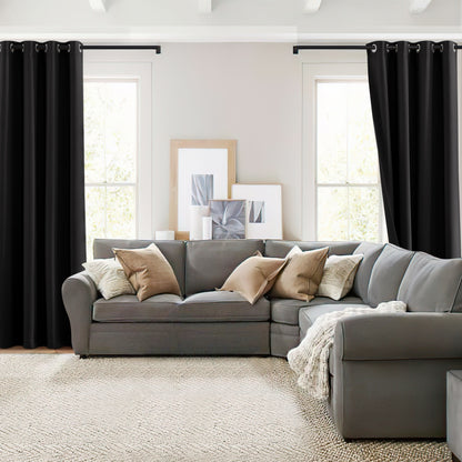 Custom 3-Layer Soundproof Blackout Curtain | OEKO-TEX®