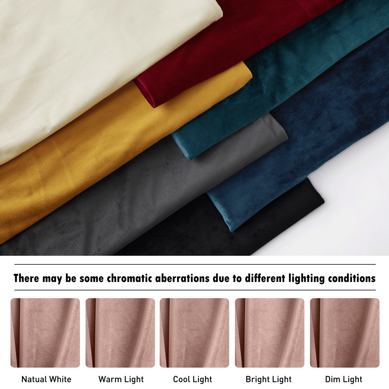 Custom 3-Layer Blackout Velvet Soundproof Drape | OEKO-TEX®