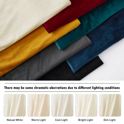 Custom 3-Layer Blackout Velvet Soundproof Drape | OEKO-TEX®