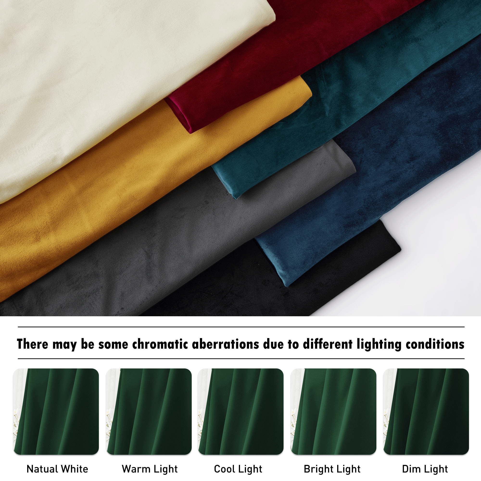 Custom 3-Layer Blackout Velvet Soundproof Drape | OEKO-TEX®