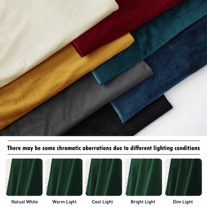 Custom 3-Layer Blackout Velvet Soundproof Drape | OEKO-TEX®