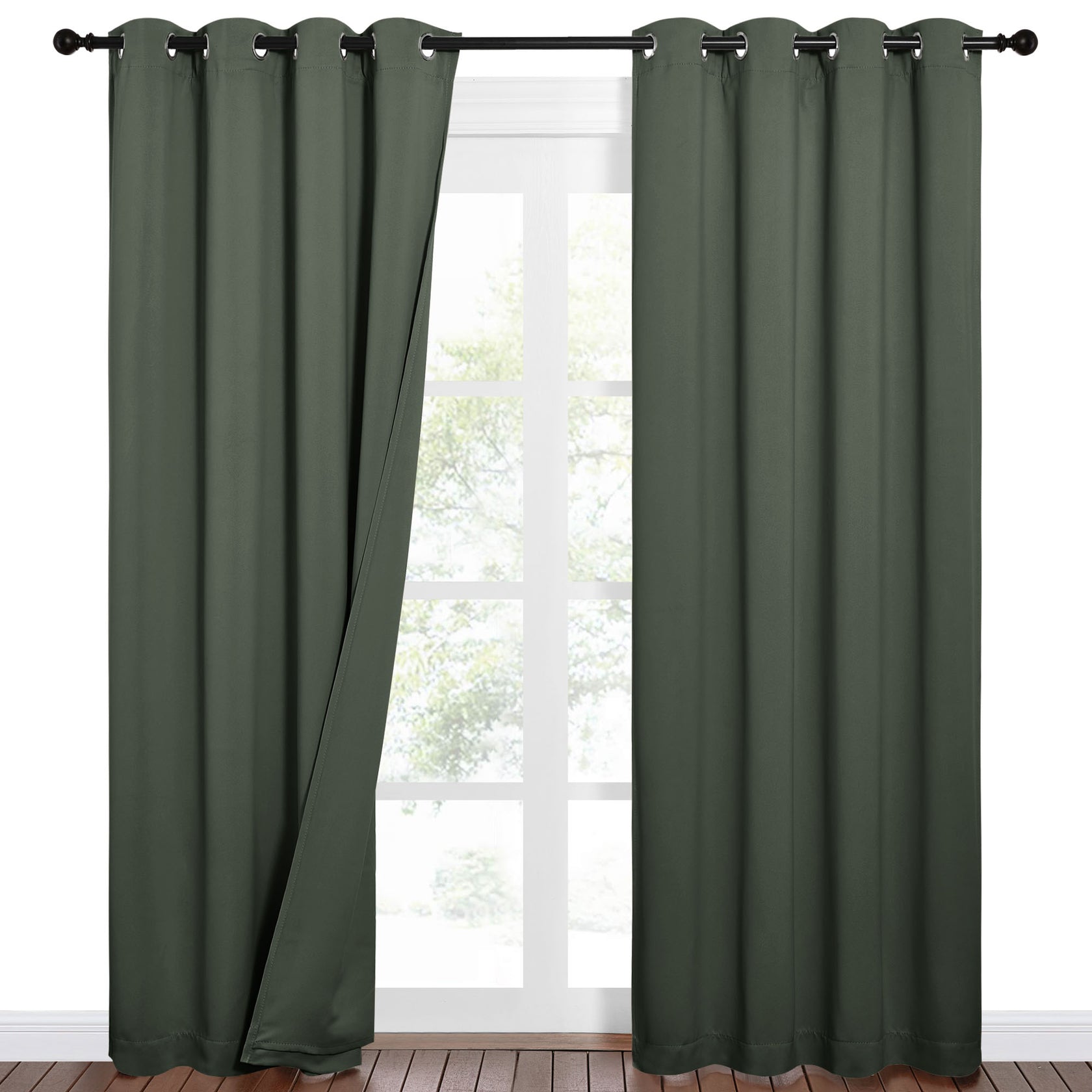 Custom 3-Layer Soundproof Blackout Curtain | OEKO-TEX®